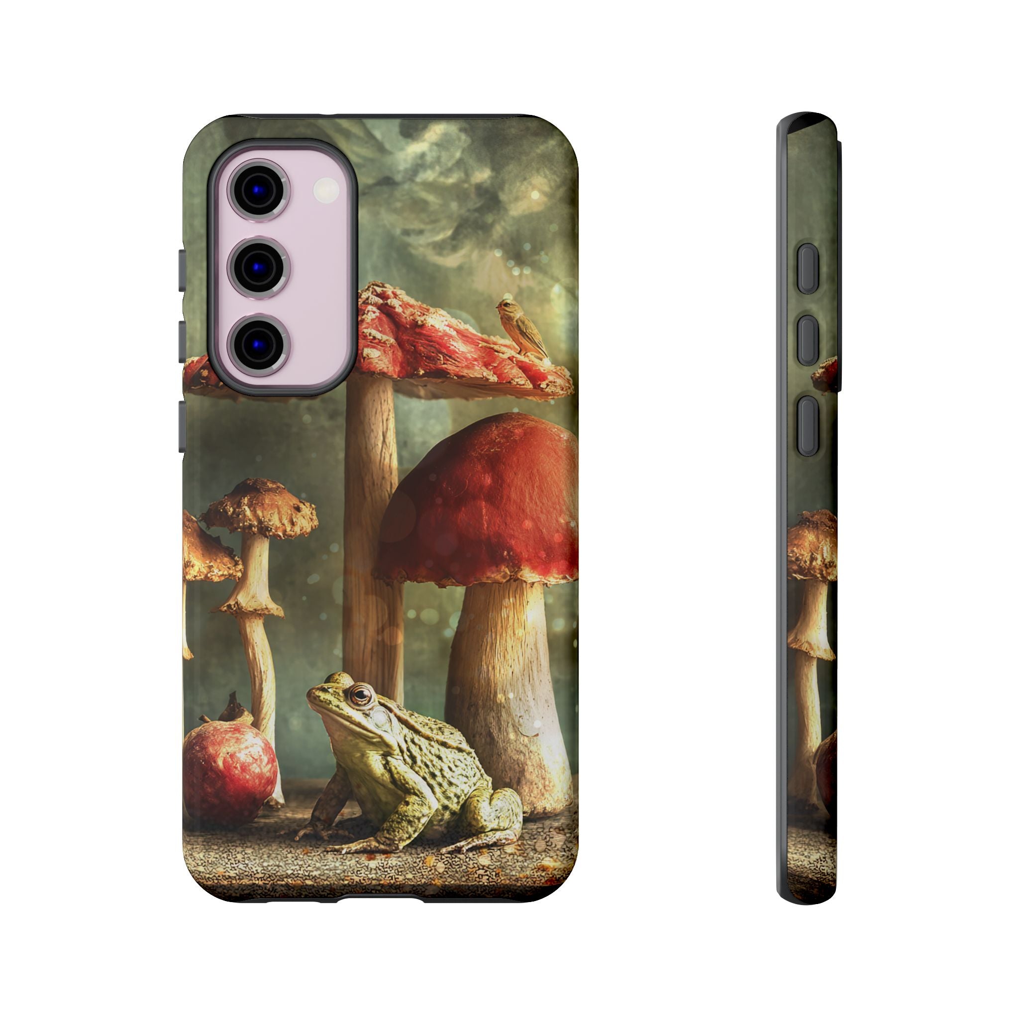 Toad and Stools Case, Crystal Phone case, Toad Stools Case - Tough Case for Toad Lovers, Gift for Her, Mushroom Decor, Toad Vibes