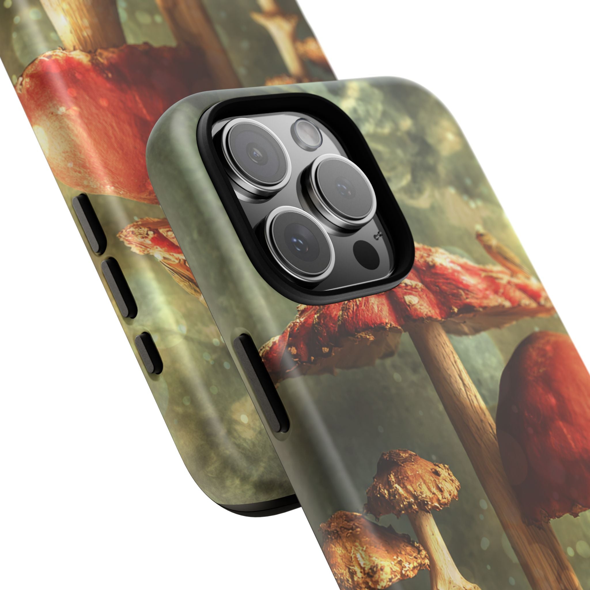 Toad and Stools Case, Crystal Phone case, Toad Stools Case - Tough Case for Toad Lovers, Gift for Her, Mushroom Decor, Toad Vibes