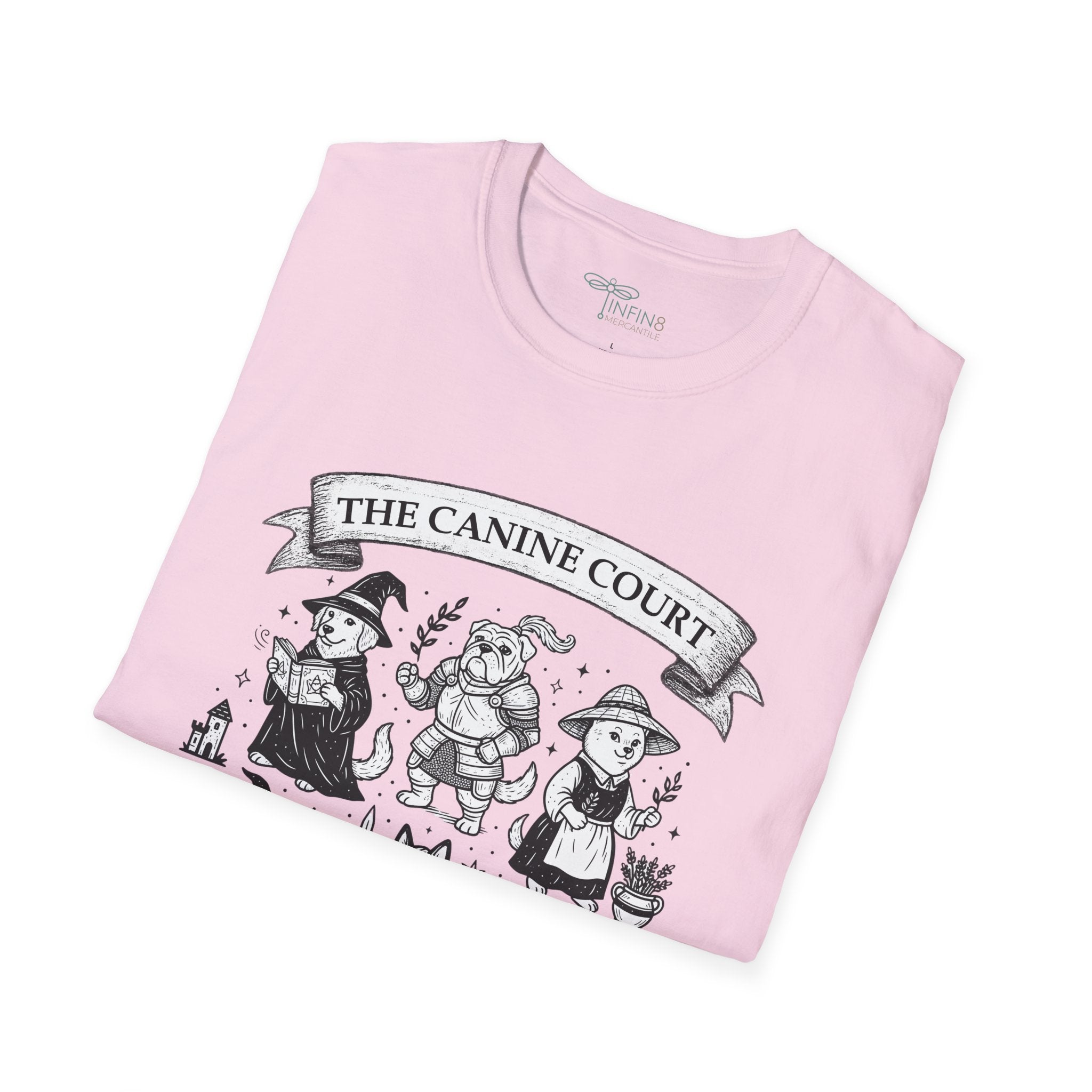 The Canine Court Medieval Dog Shirt | Castlecore Fantasy Dog Lover Gift