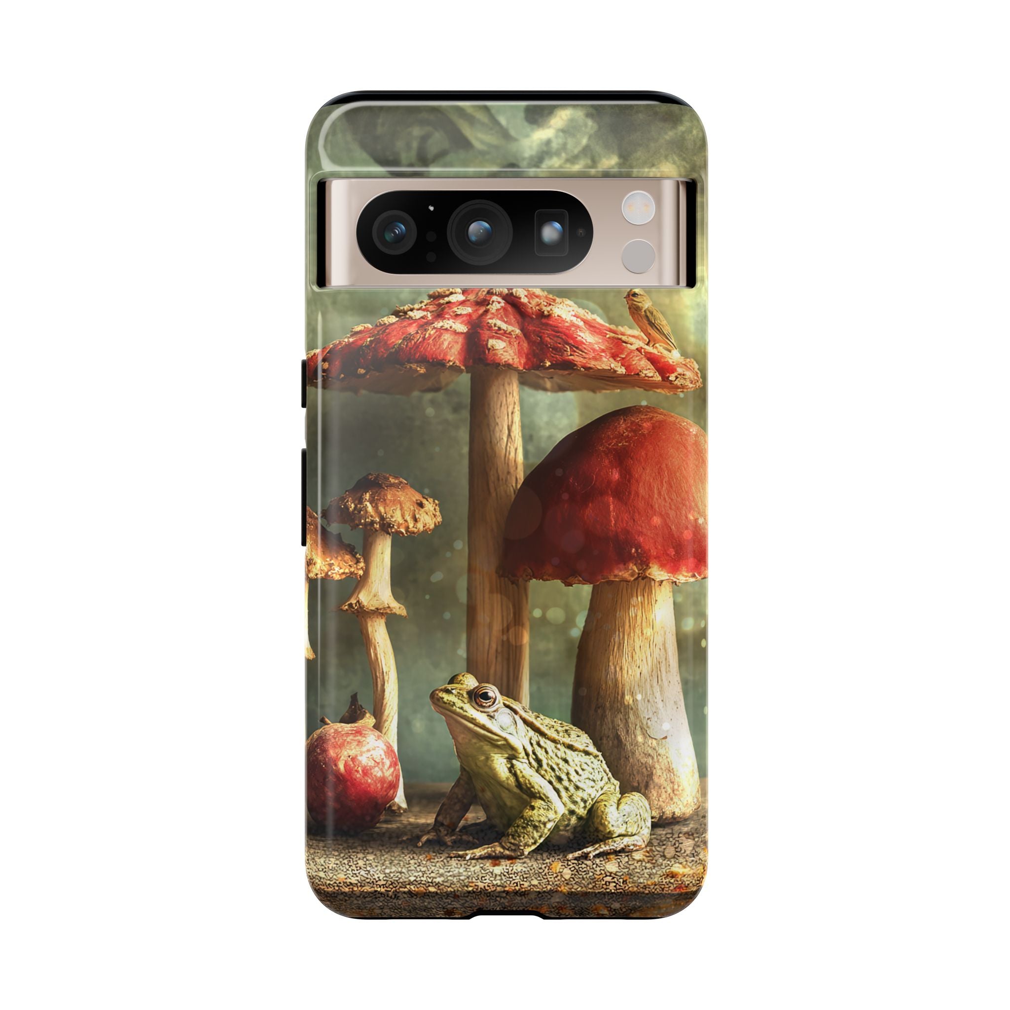 Toad and Stools Case, Crystal Phone case, Toad Stools Case - Tough Case for Toad Lovers, Gift for Her, Mushroom Decor, Toad Vibes
