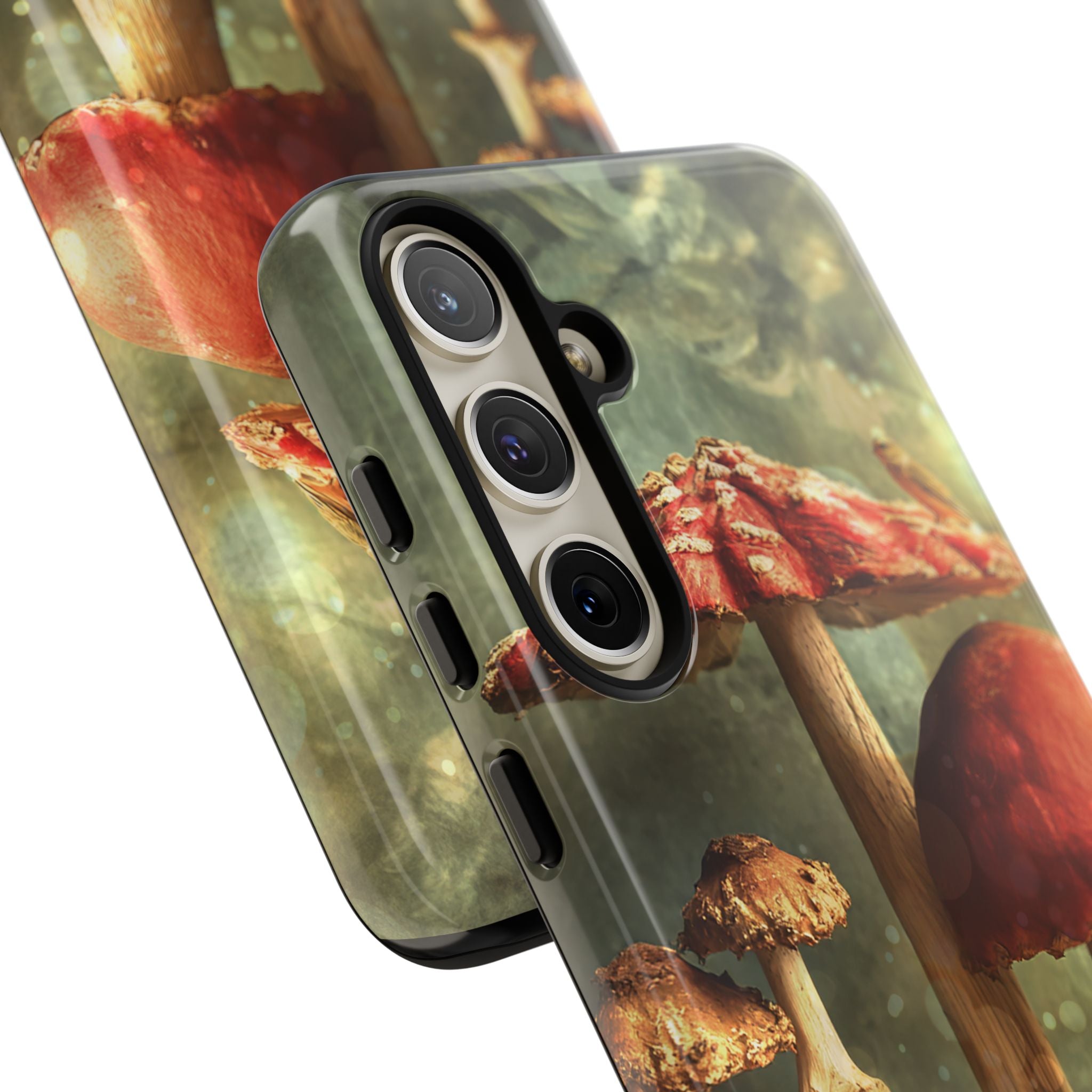 Toad and Stools Case, Crystal Phone case, Toad Stools Case - Tough Case for Toad Lovers, Gift for Her, Mushroom Decor, Toad Vibes