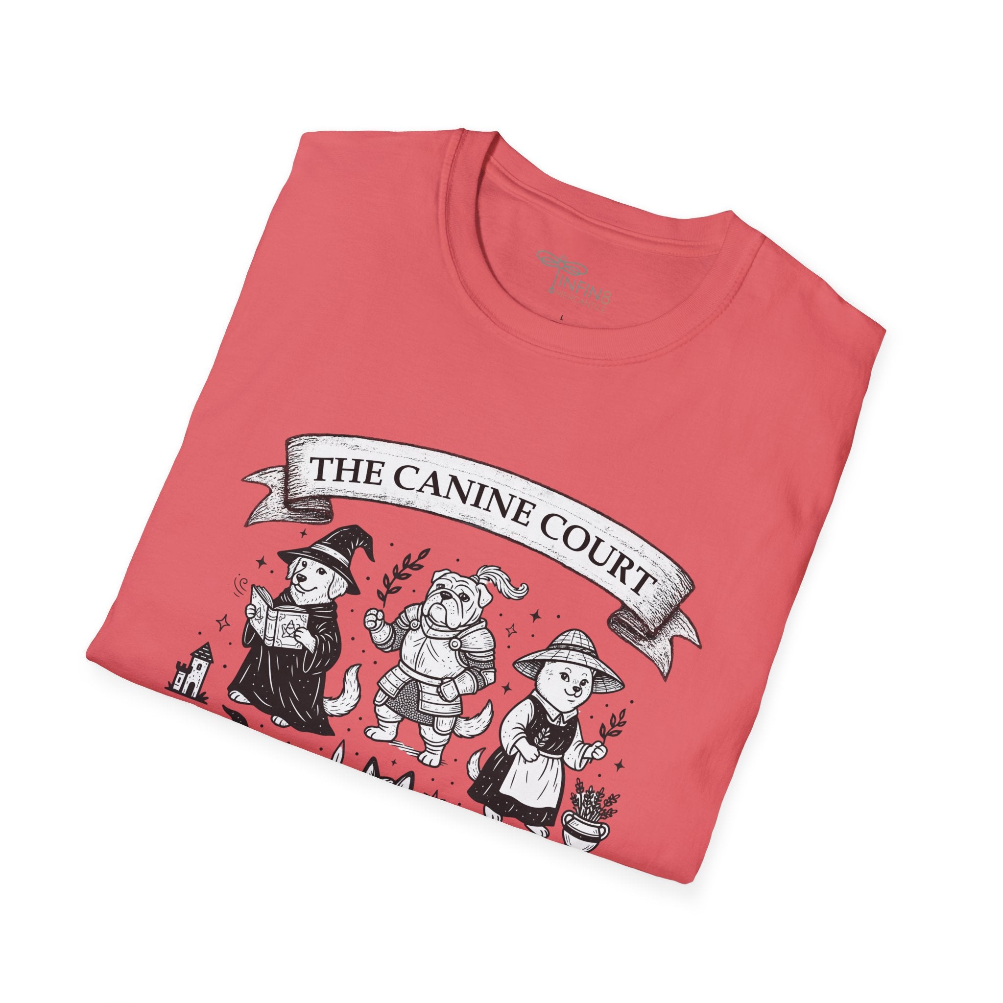The Canine Court Medieval Dog Shirt | Castlecore Fantasy Dog Lover Gift