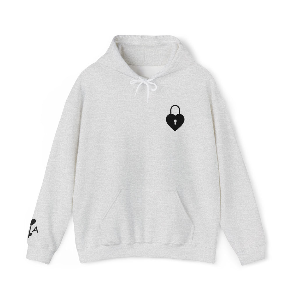 Valentine Hoodie Locked Heart Key | Couples Pullover Hoodie Sold Separately