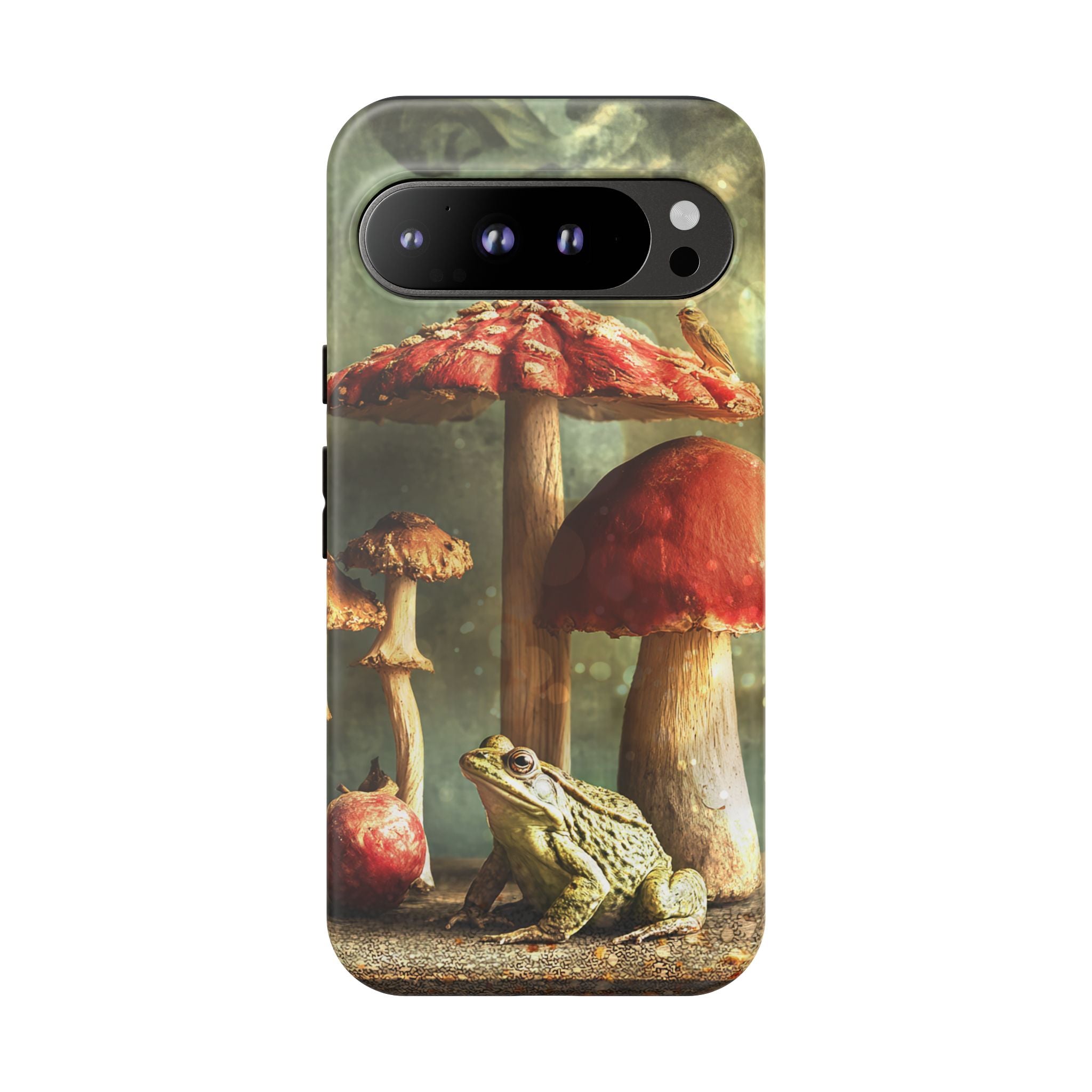 Toad and Stools Case, Crystal Phone case, Toad Stools Case - Tough Case for Toad Lovers, Gift for Her, Mushroom Decor, Toad Vibes