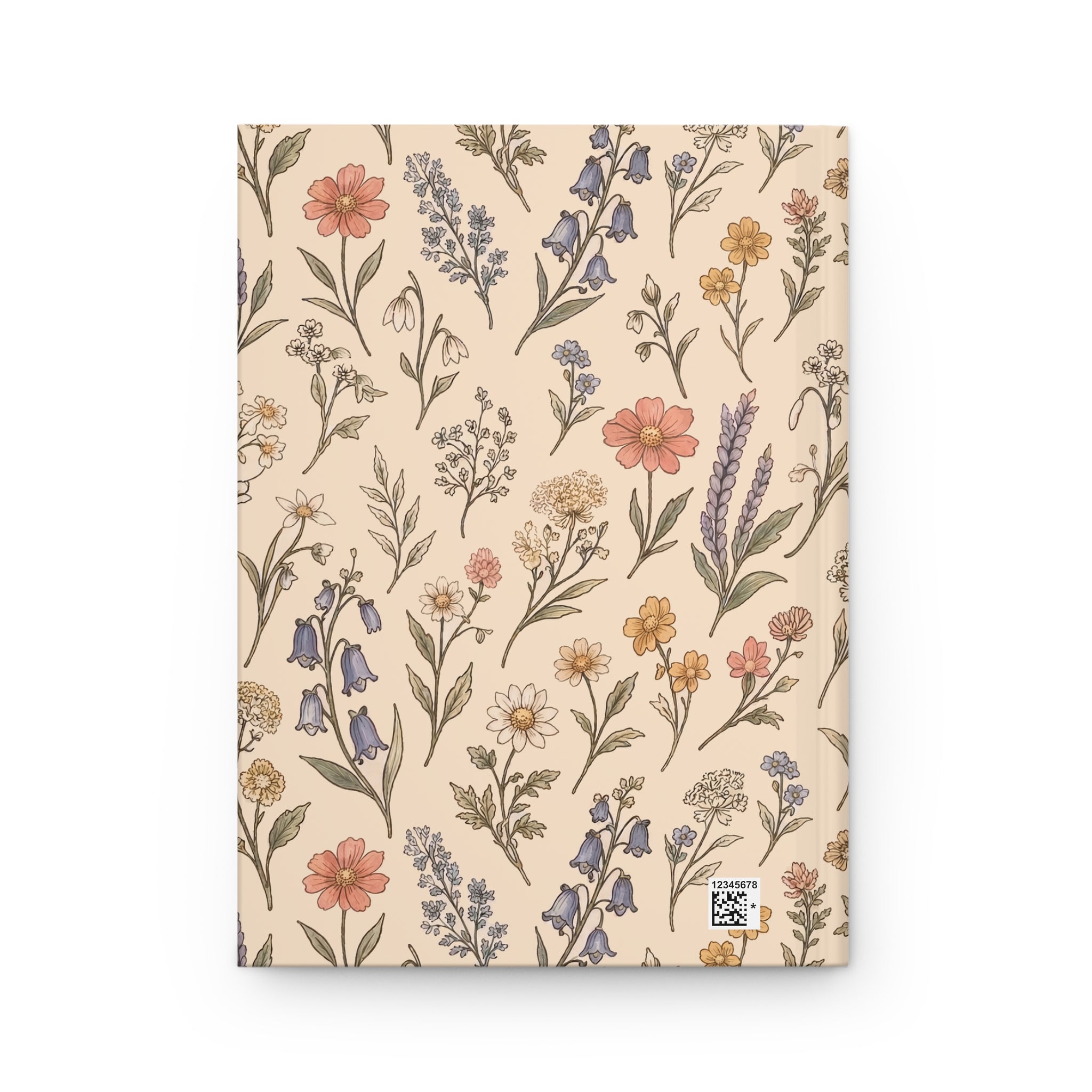 Spring Has Sprung In Warm Linen Custom Name Journal