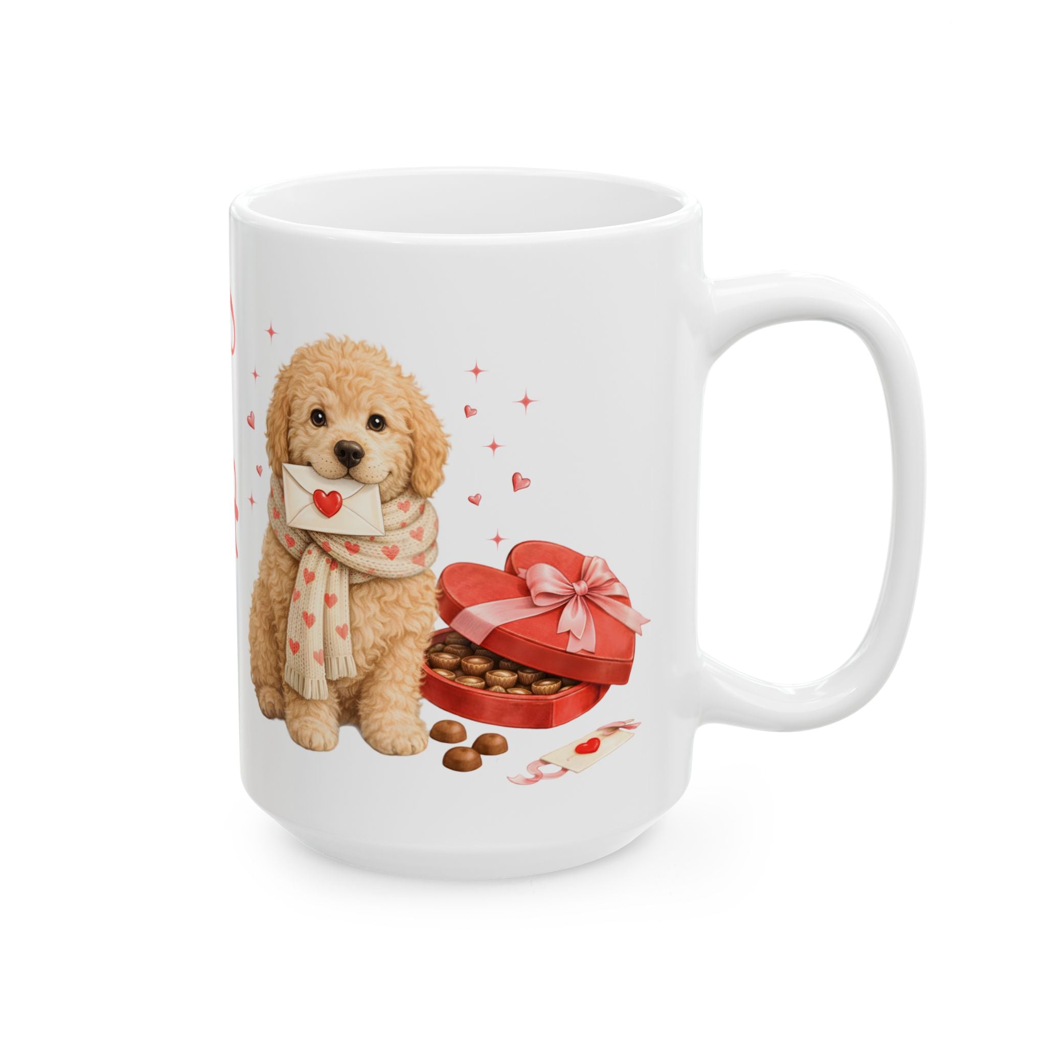 Custom Goldendoodle Mug Personalized Name | Valentine Dog Lover Gift