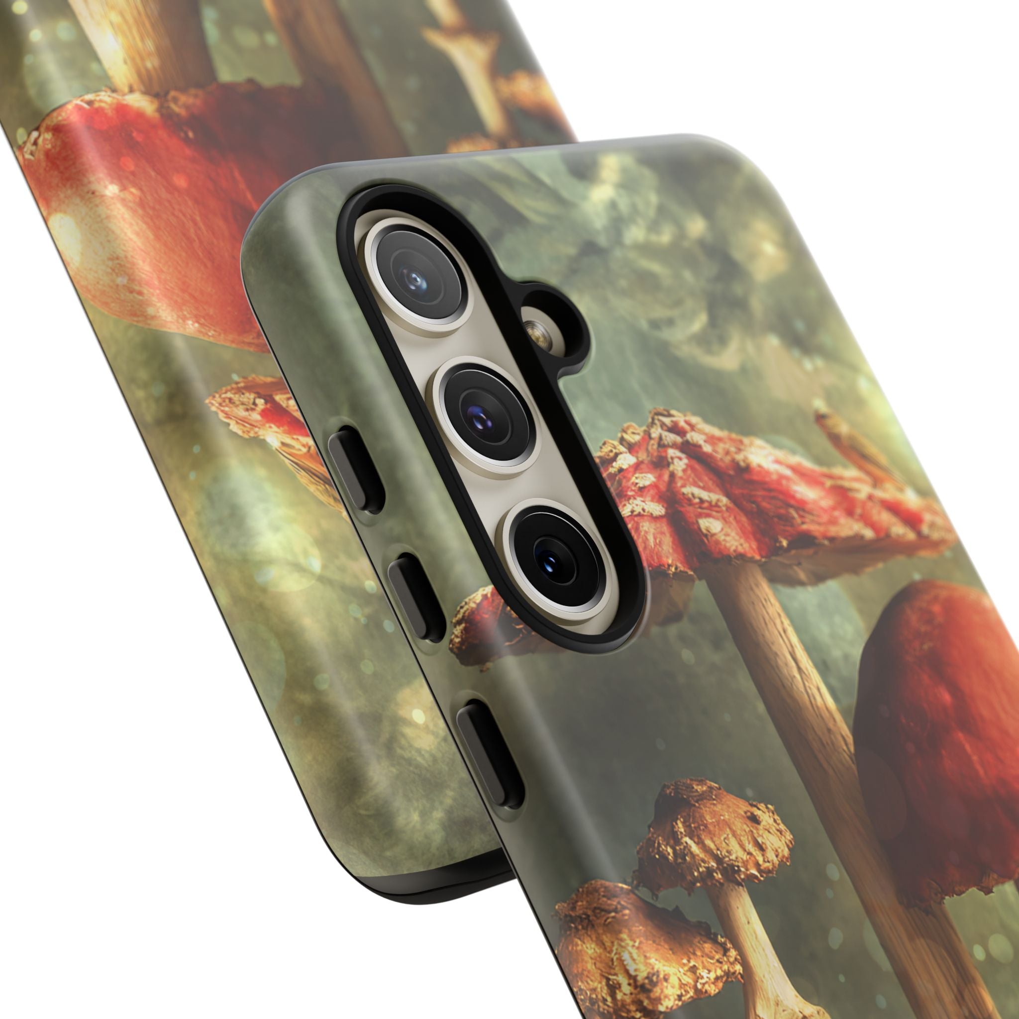 Toad and Stools Case, Crystal Phone case, Toad Stools Case - Tough Case for Toad Lovers, Gift for Her, Mushroom Decor, Toad Vibes