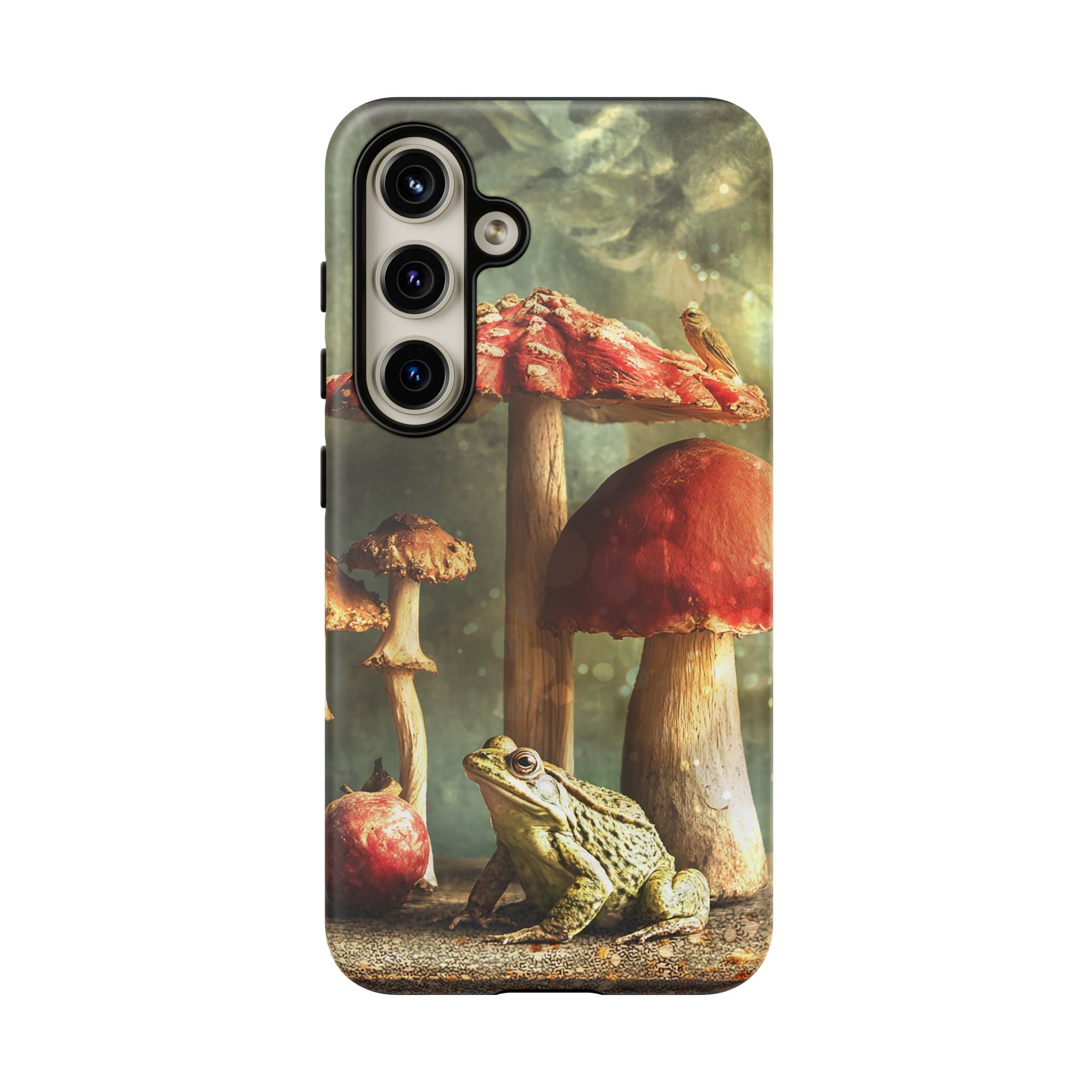 Toad and Stools Case, Crystal Phone case, Toad Stools Case - Tough Case for Toad Lovers, Gift for Her, Mushroom Decor, Toad Vibes