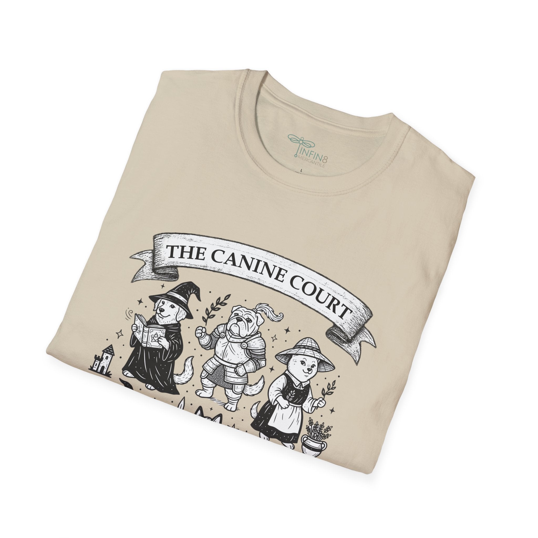 The Canine Court Medieval Dog Shirt | Castlecore Fantasy Dog Lover Gift