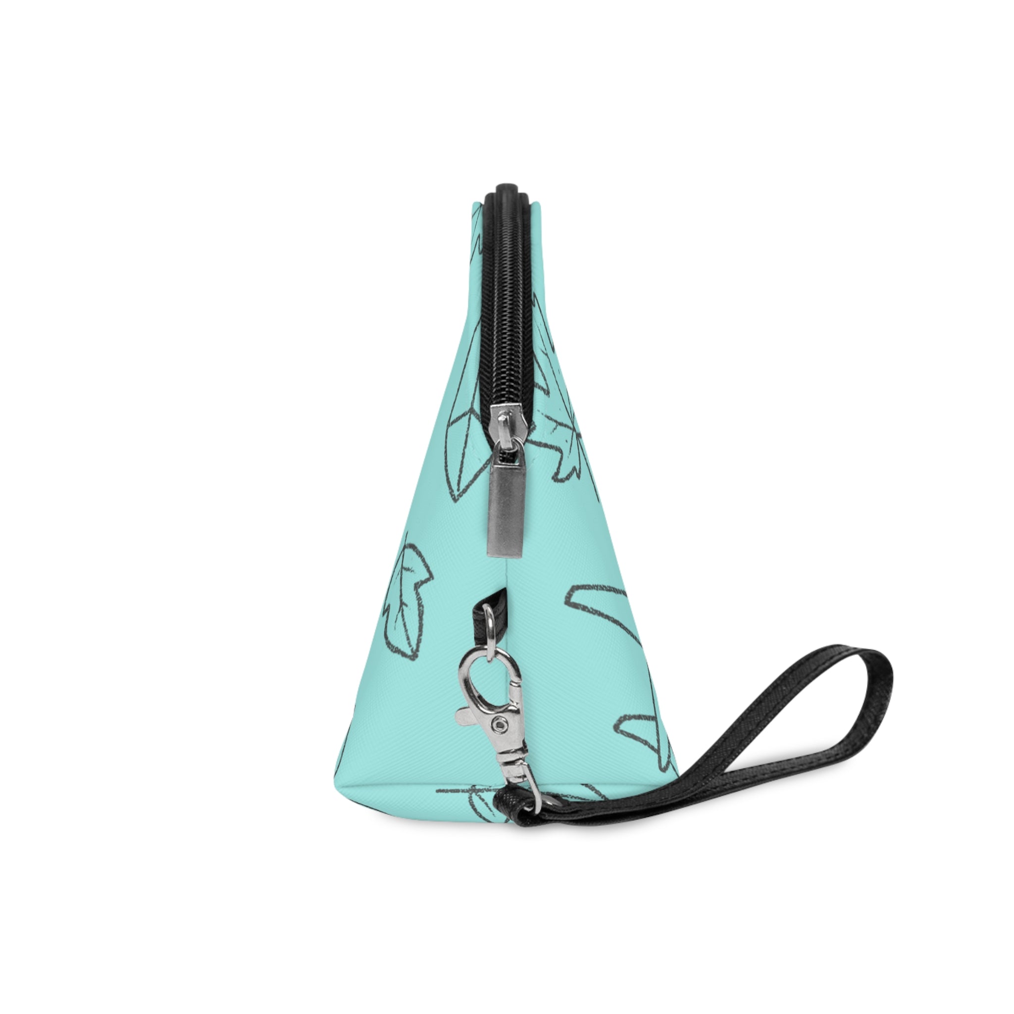 Luggage Make Up Bag Tiffany Blue | Personalized Travel Pouch | Custom Bridesmaid Gift