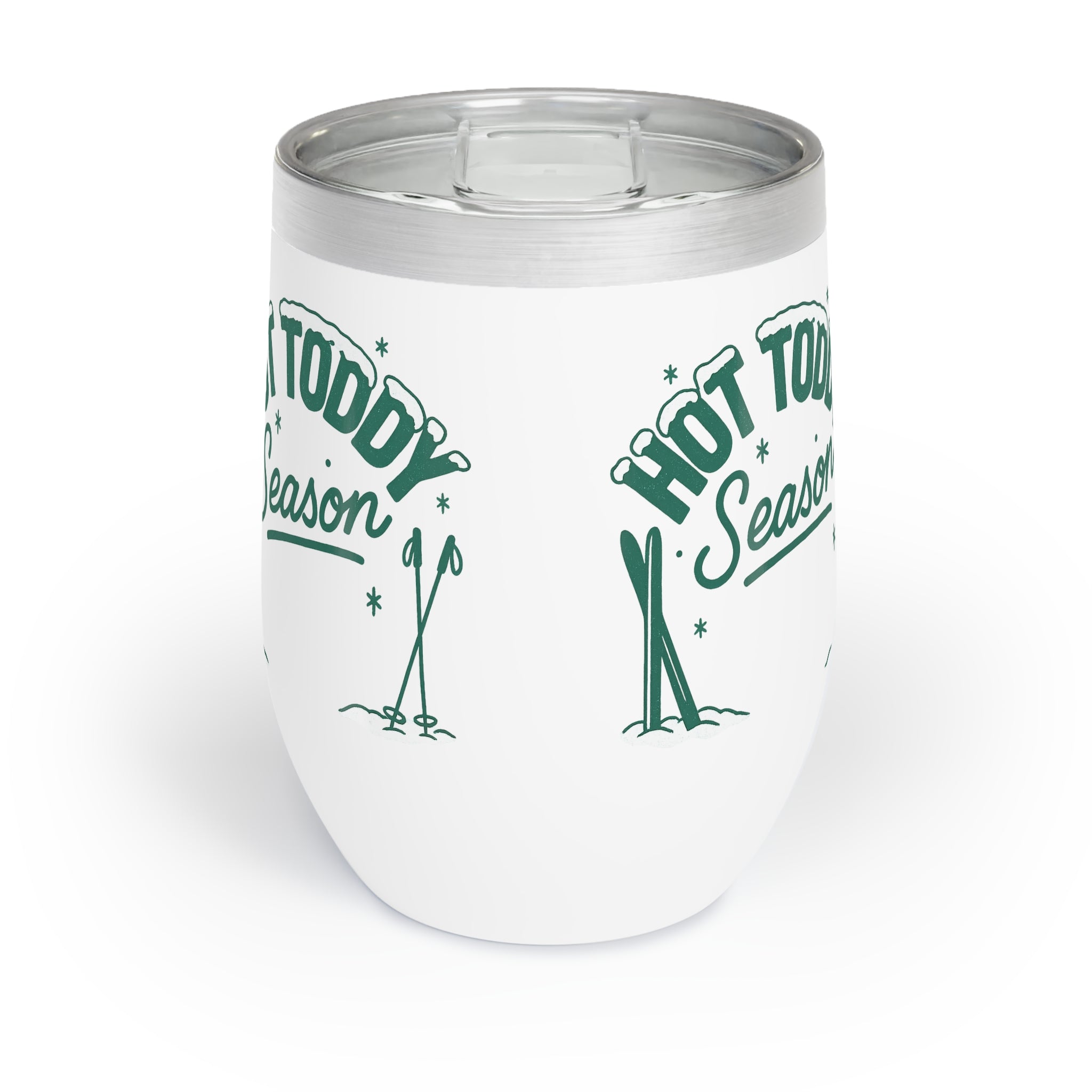 Hot Toddy To Go Insulated Tumbler | winter hot drink travel cup for après ski season
