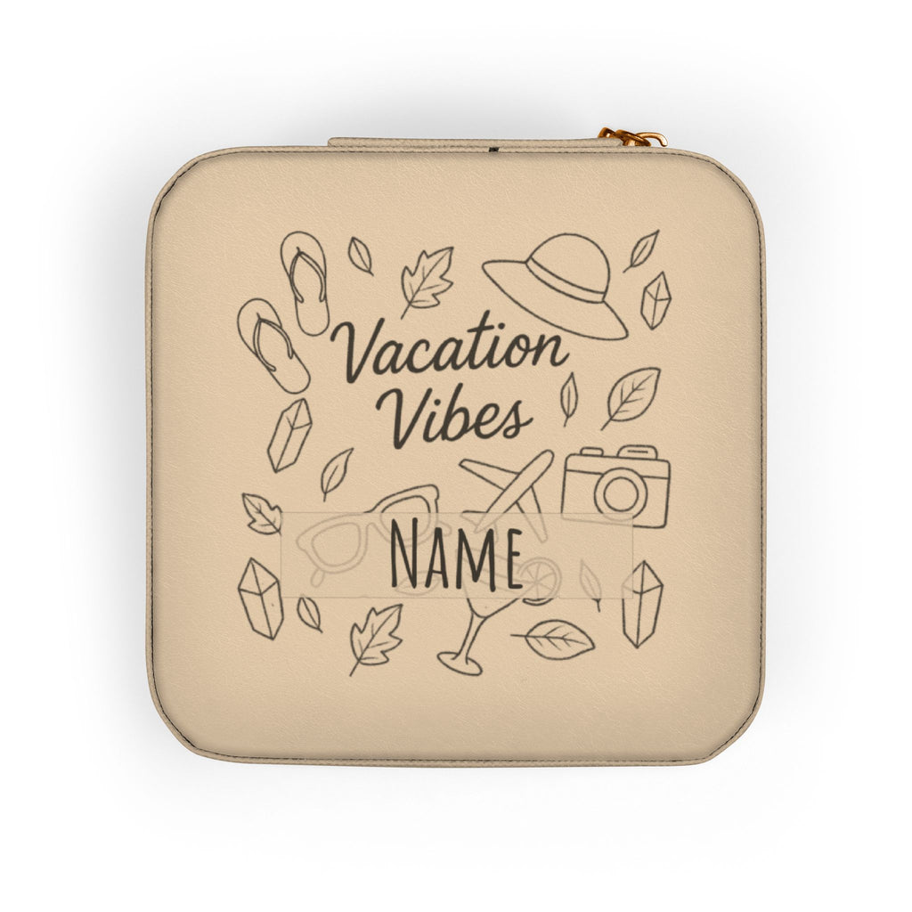 Luggage Personalized Jewelry Case | Bridesmaid Gift Travel Jewelry Box