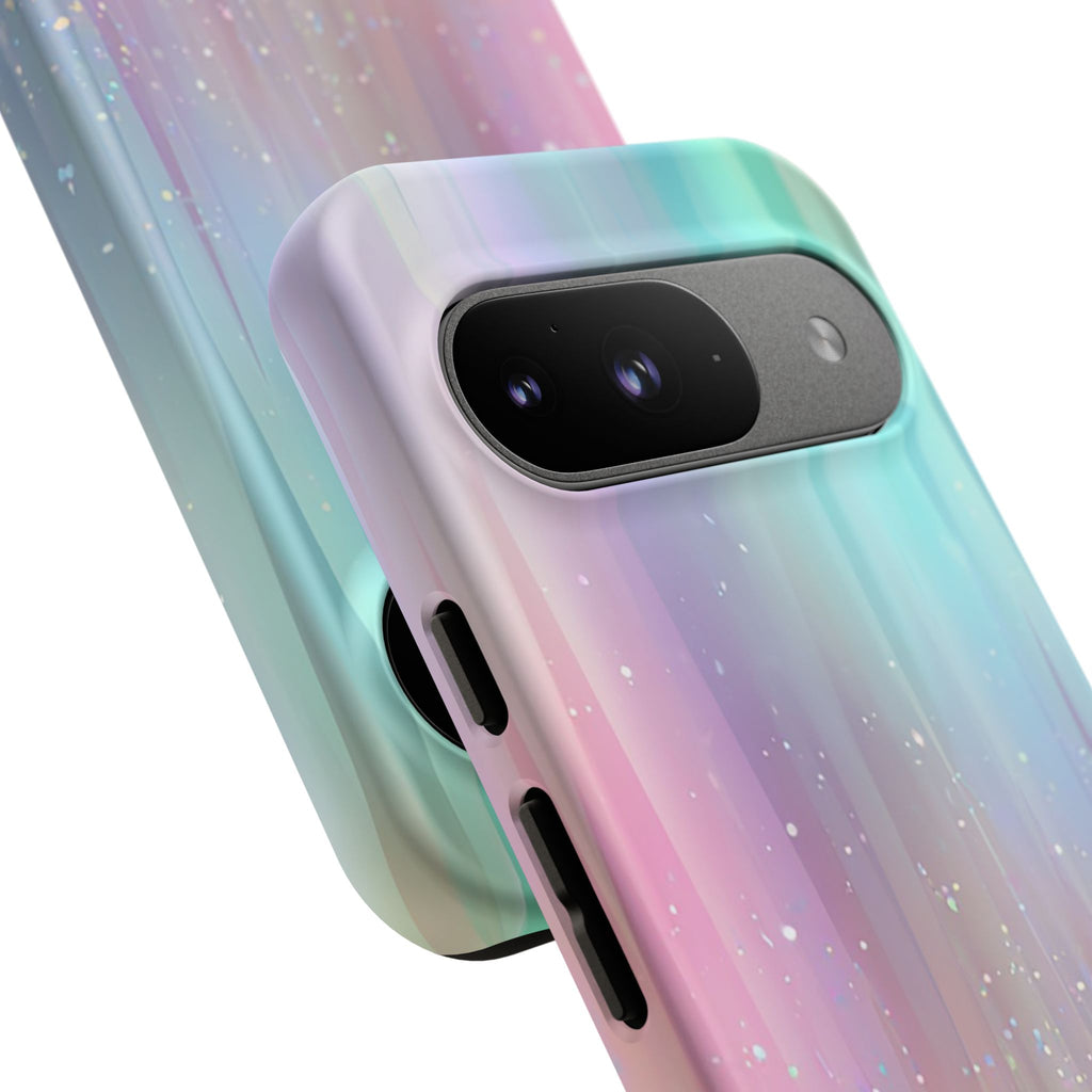 Iridescent Custom Tough Phone Case | Personalized Girly Case for iPhone Samsung Google