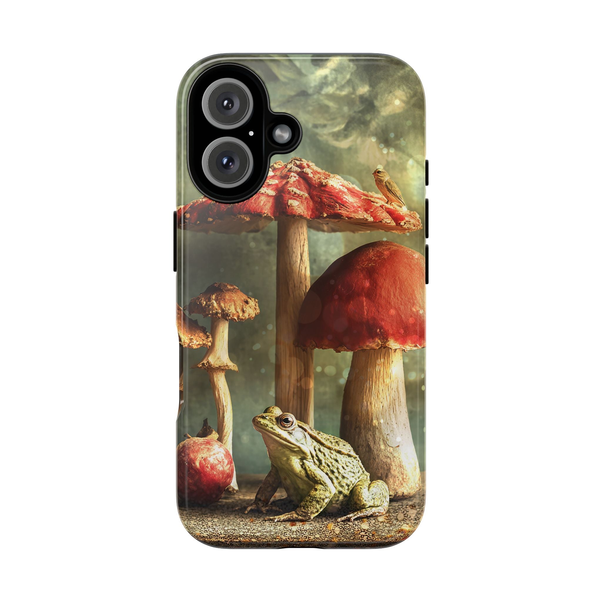 Toad and Stools Case, Crystal Phone case, Toad Stools Case - Tough Case for Toad Lovers, Gift for Her, Mushroom Decor, Toad Vibes
