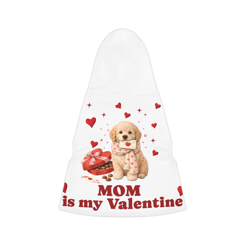 Labradoodle Valentine Dog Hoodie | Matching Dog Hoodie for Dog Mom Set