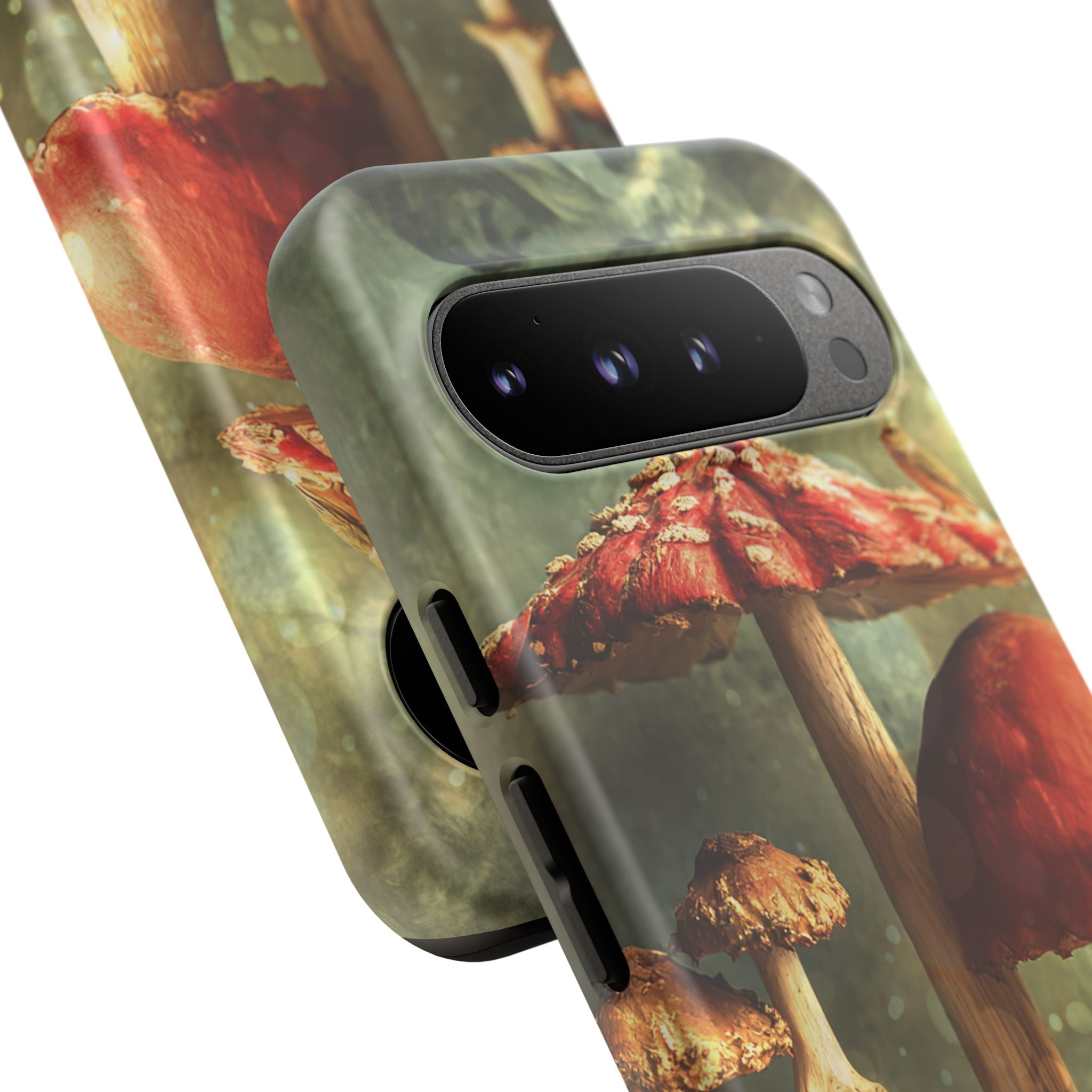 Toad and Stools Case, Crystal Phone case, Toad Stools Case - Tough Case for Toad Lovers, Gift for Her, Mushroom Decor, Toad Vibes