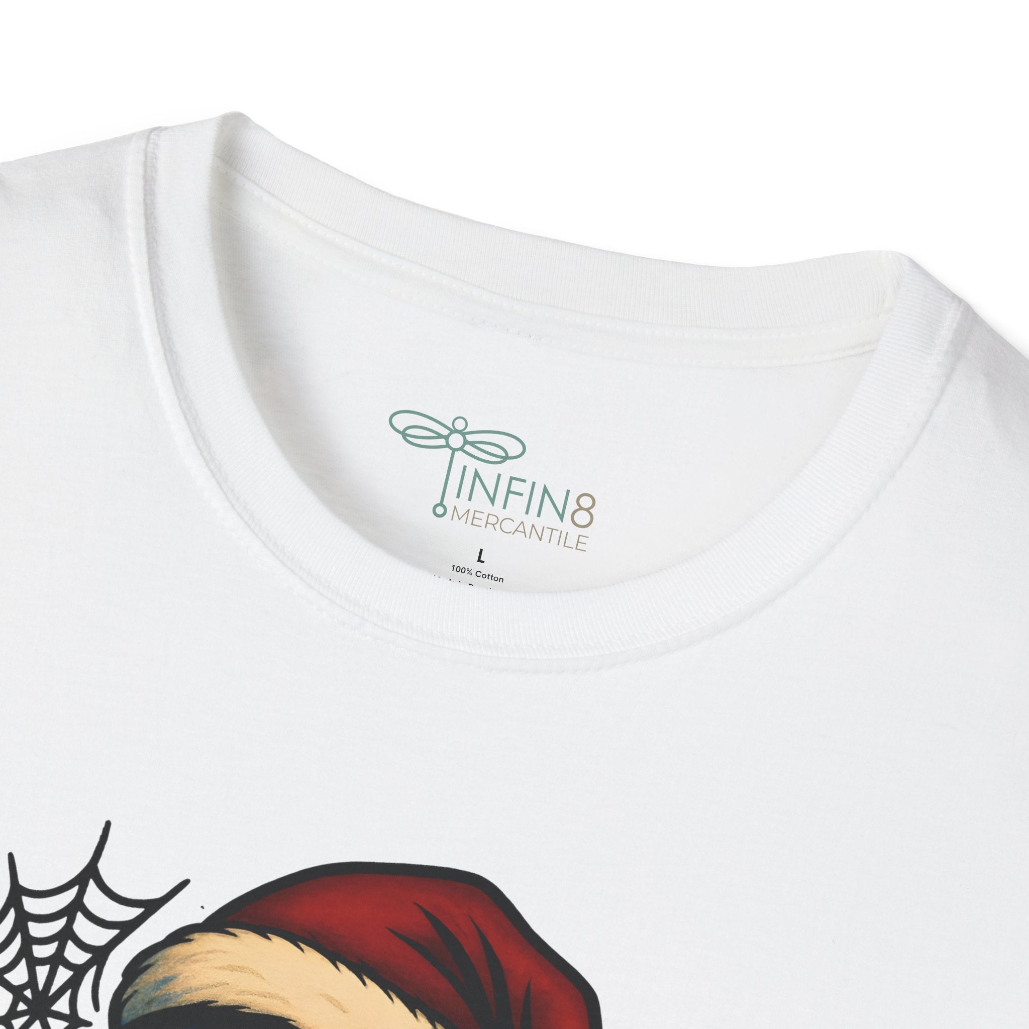 Gothmas Pin-Up T-Shirt | Men's Vintage Tattoo Christmas Tee