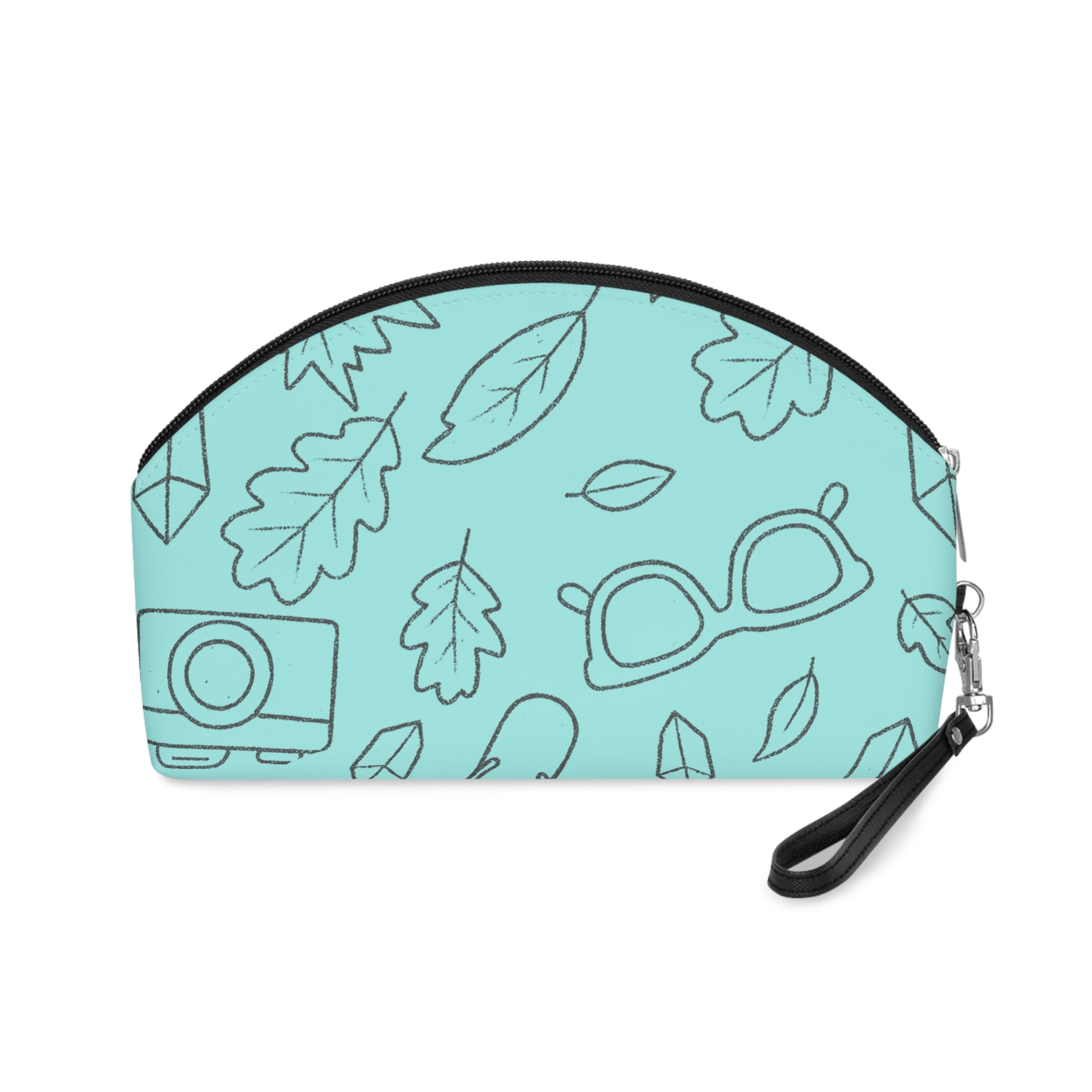 Luggage Make Up Bag Tiffany Blue | Personalized Travel Pouch | Custom Bridesmaid Gift
