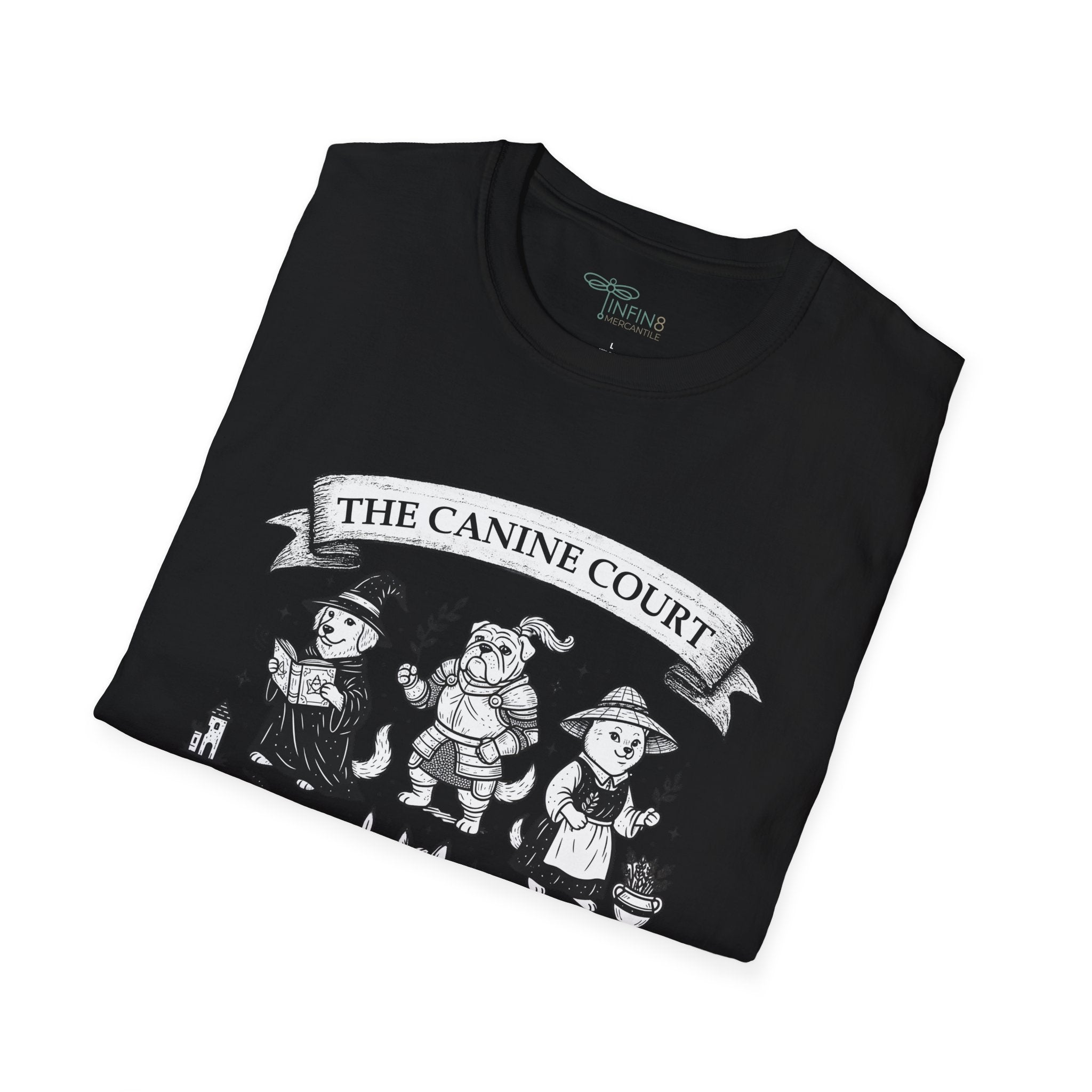 The Canine Court Medieval Dog Shirt | Castlecore Fantasy Dog Lover Gift