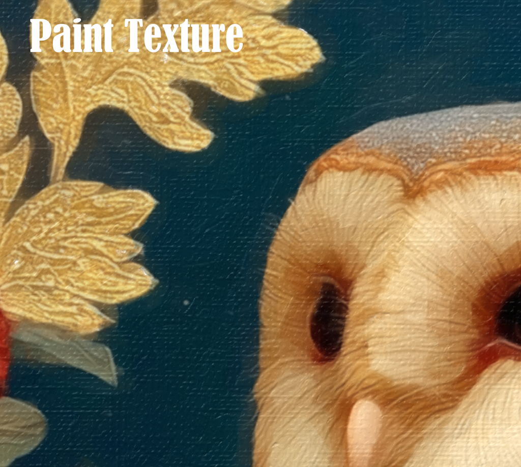 Barn Owl Canvas | Woodland Creatures Wall Art for Nature-Inspired Homes