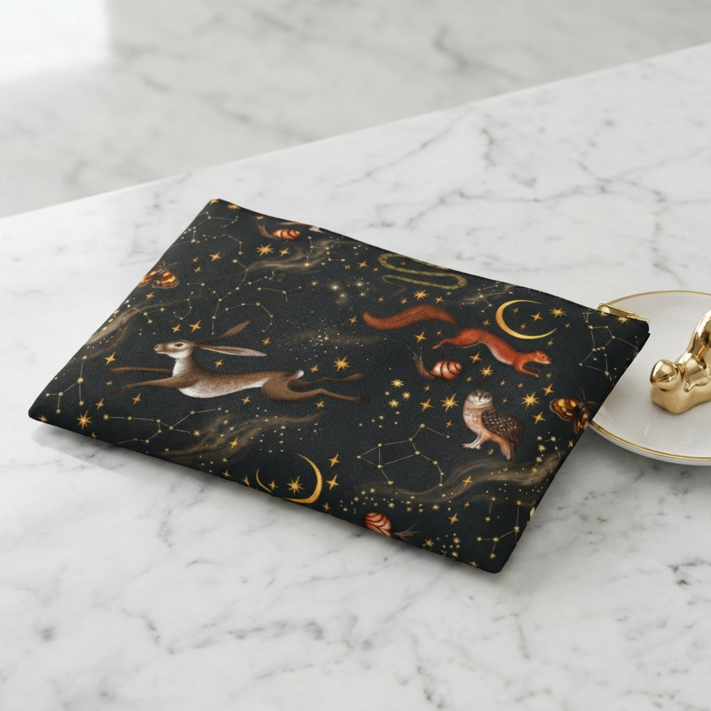 Celestial Woodland Drift Accessory Pouch
