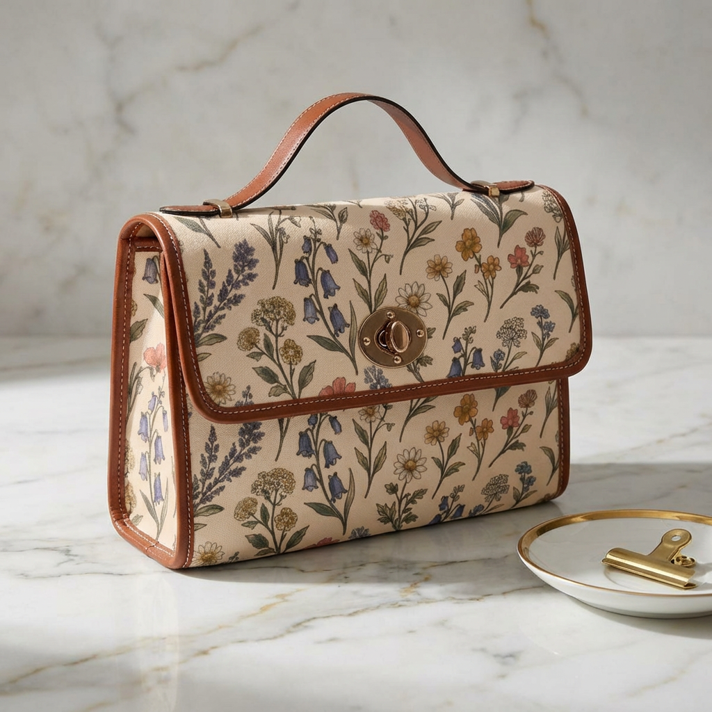 Spring Has Sprung Warm Linen | Pattern Purses Printify