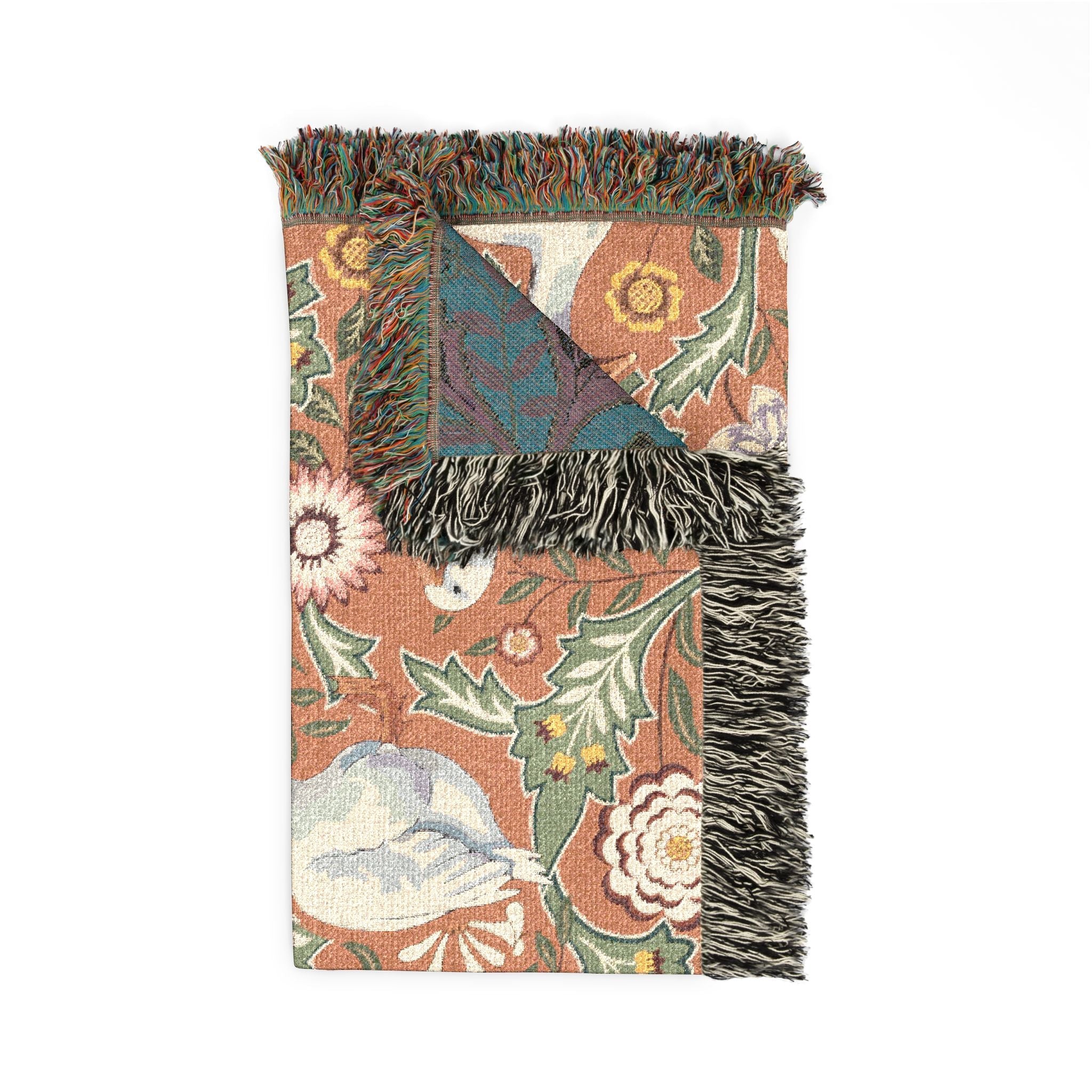 Thistle & Wing | Blush Garden Woven Throw Printify