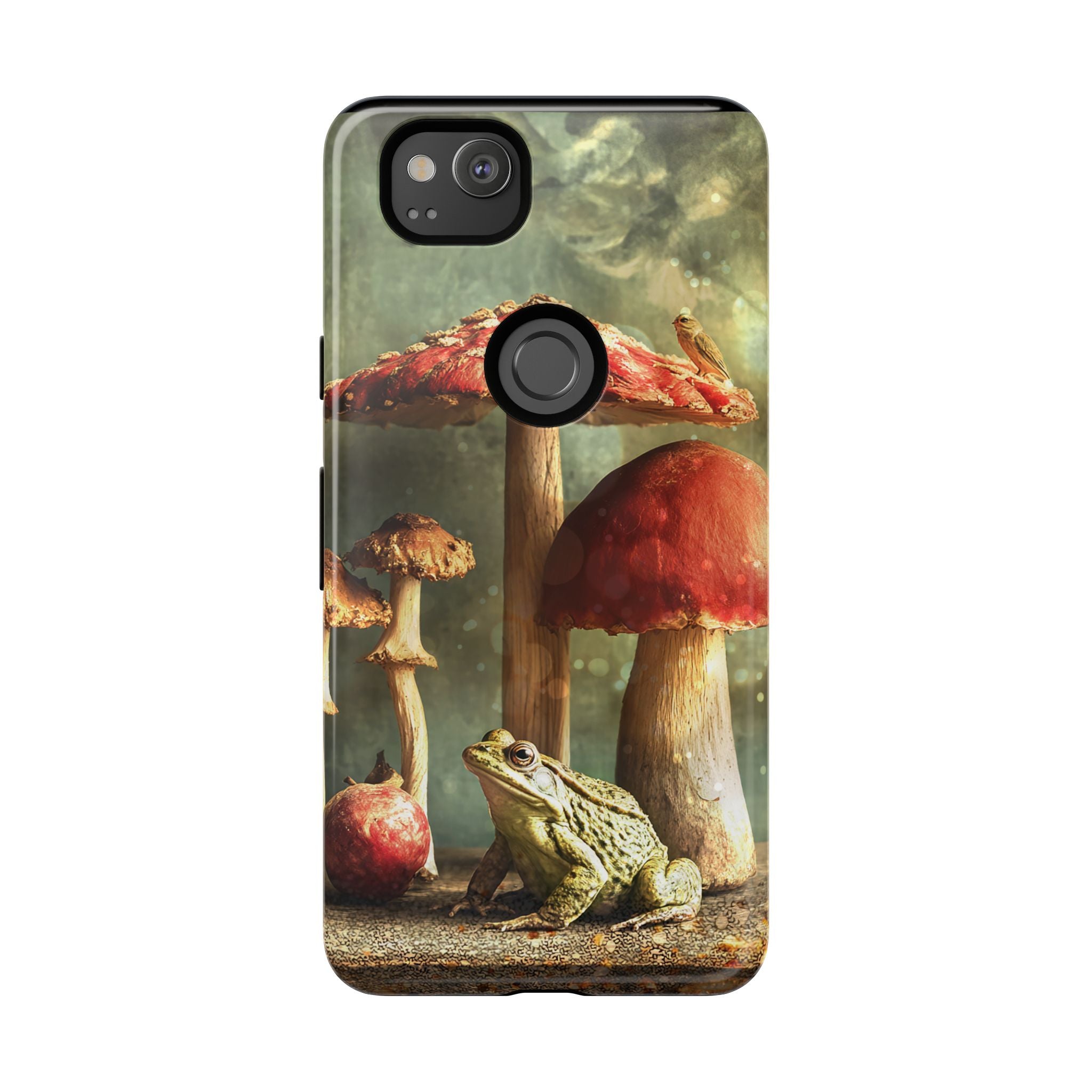 Toad and Stools Case, Crystal Phone case, Toad Stools Case - Tough Case for Toad Lovers, Gift for Her, Mushroom Decor, Toad Vibes
