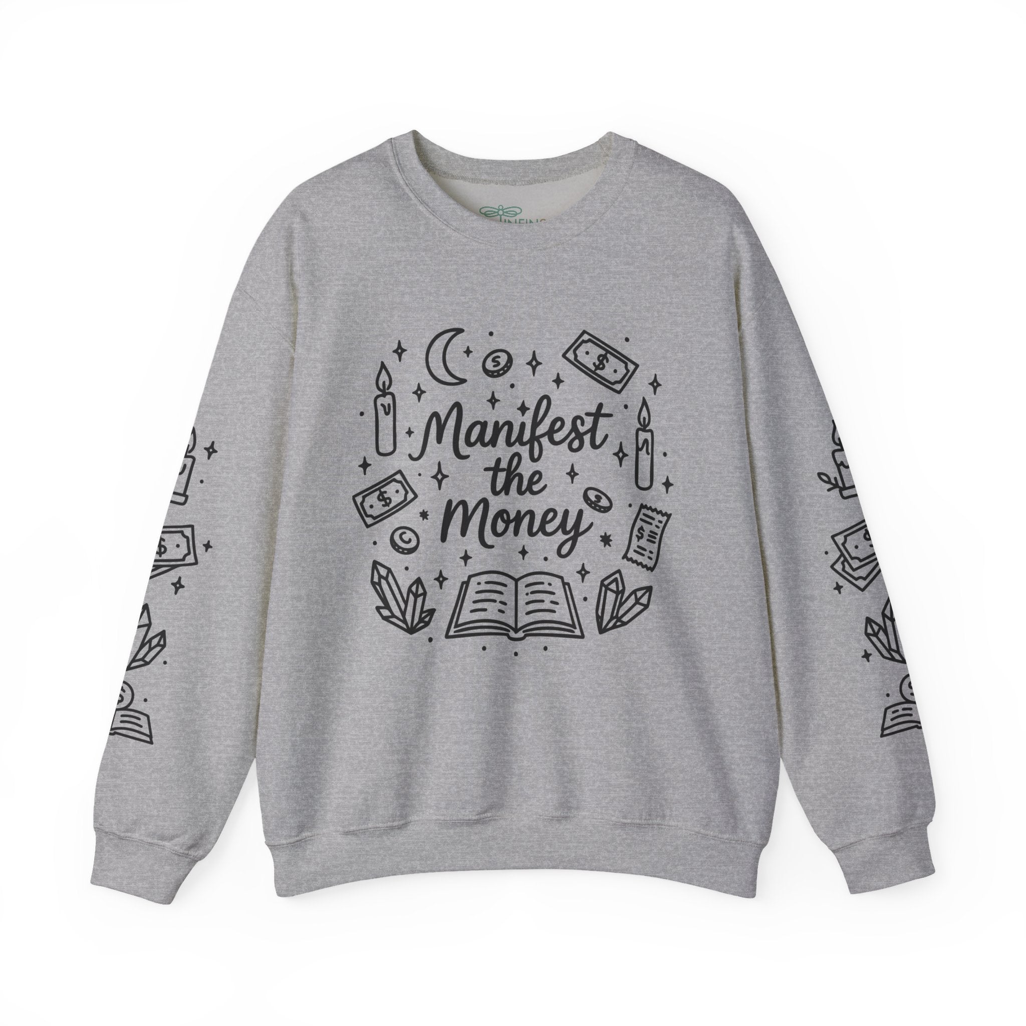 Manifest the Money Sweatshirt | Cozy Entrepreneur Vibes for E-Commerce Queens