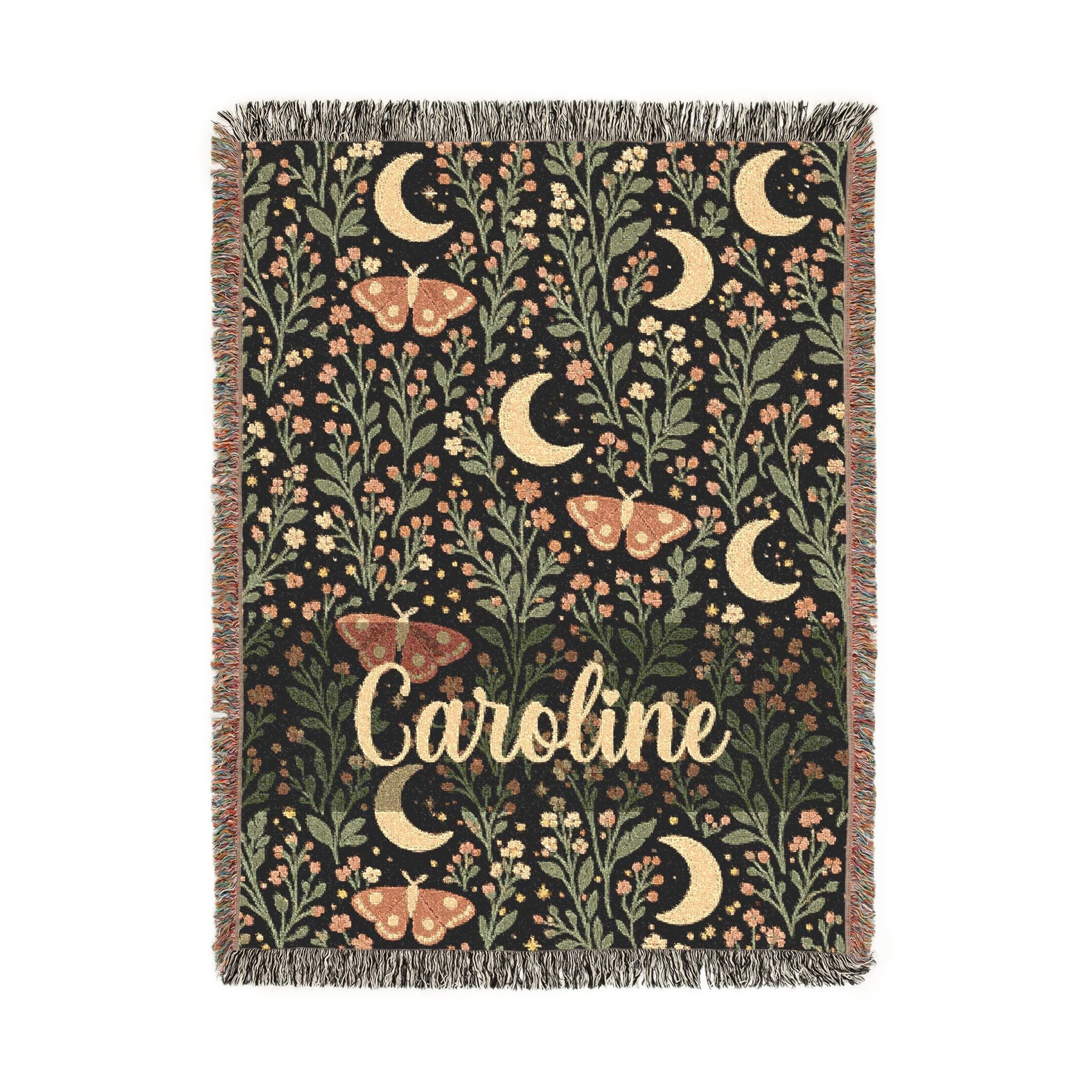 Pretty In Pink Woven Blanket