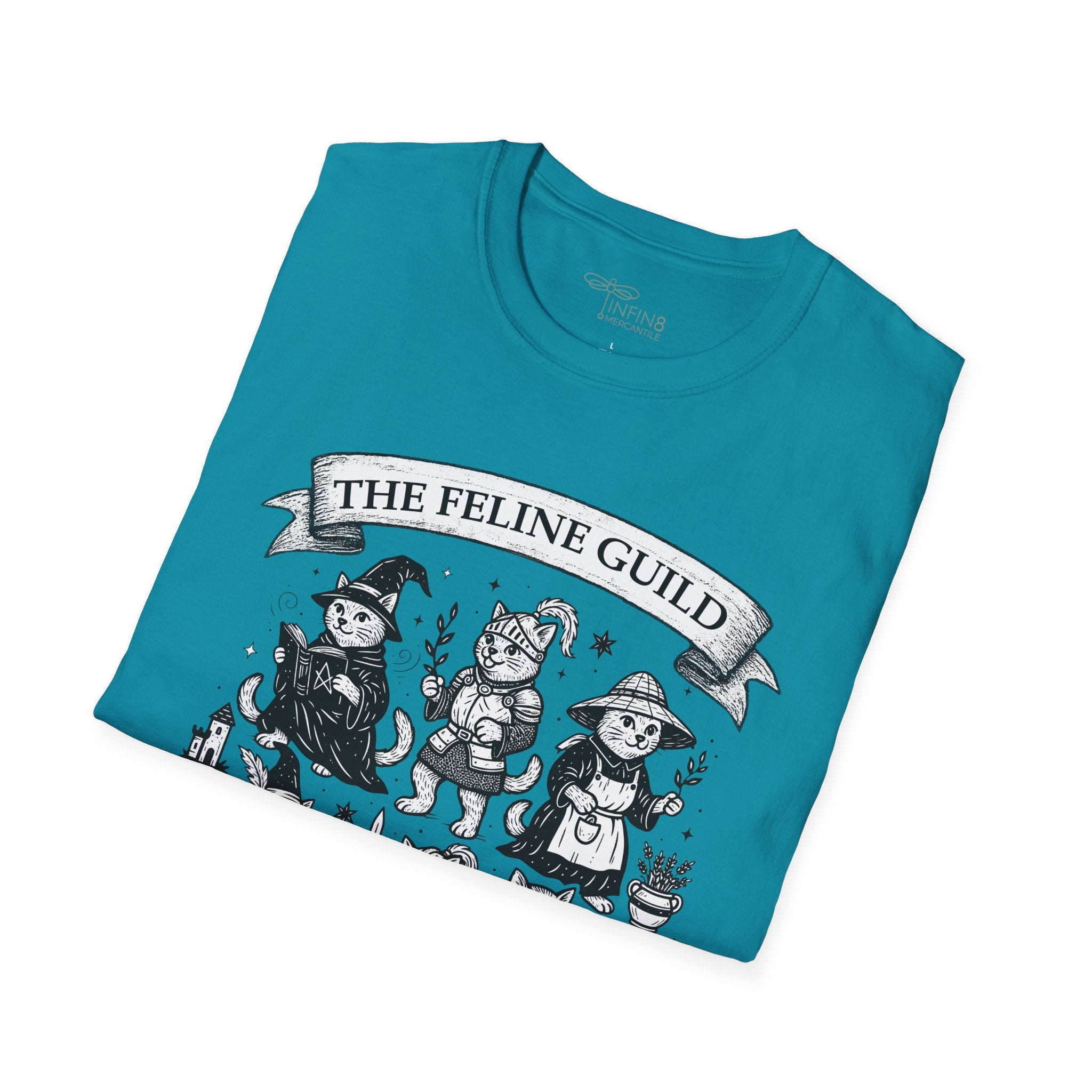 The Feline Guild Cat Lover Shirt | Medieval Fantasy T-Shirt