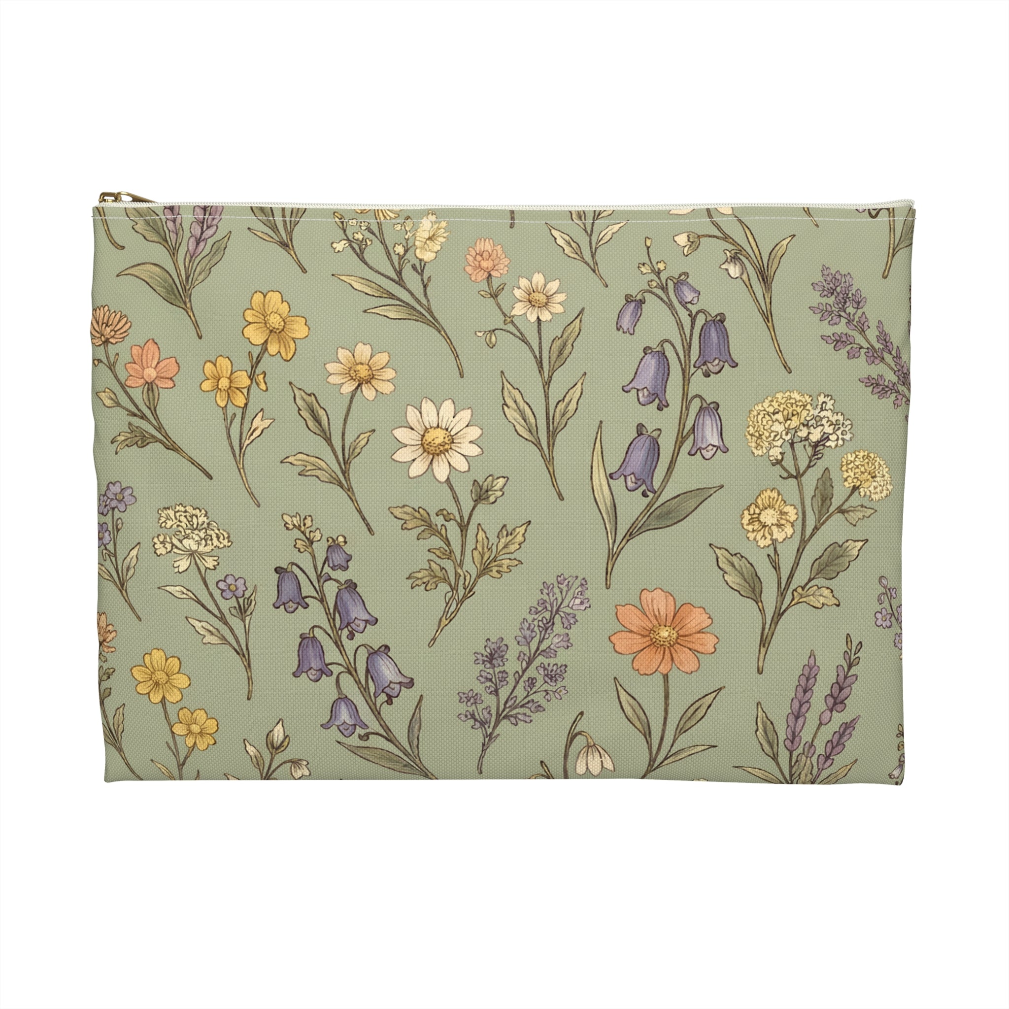 Spring Has Spring In Green - Accessory Pouch