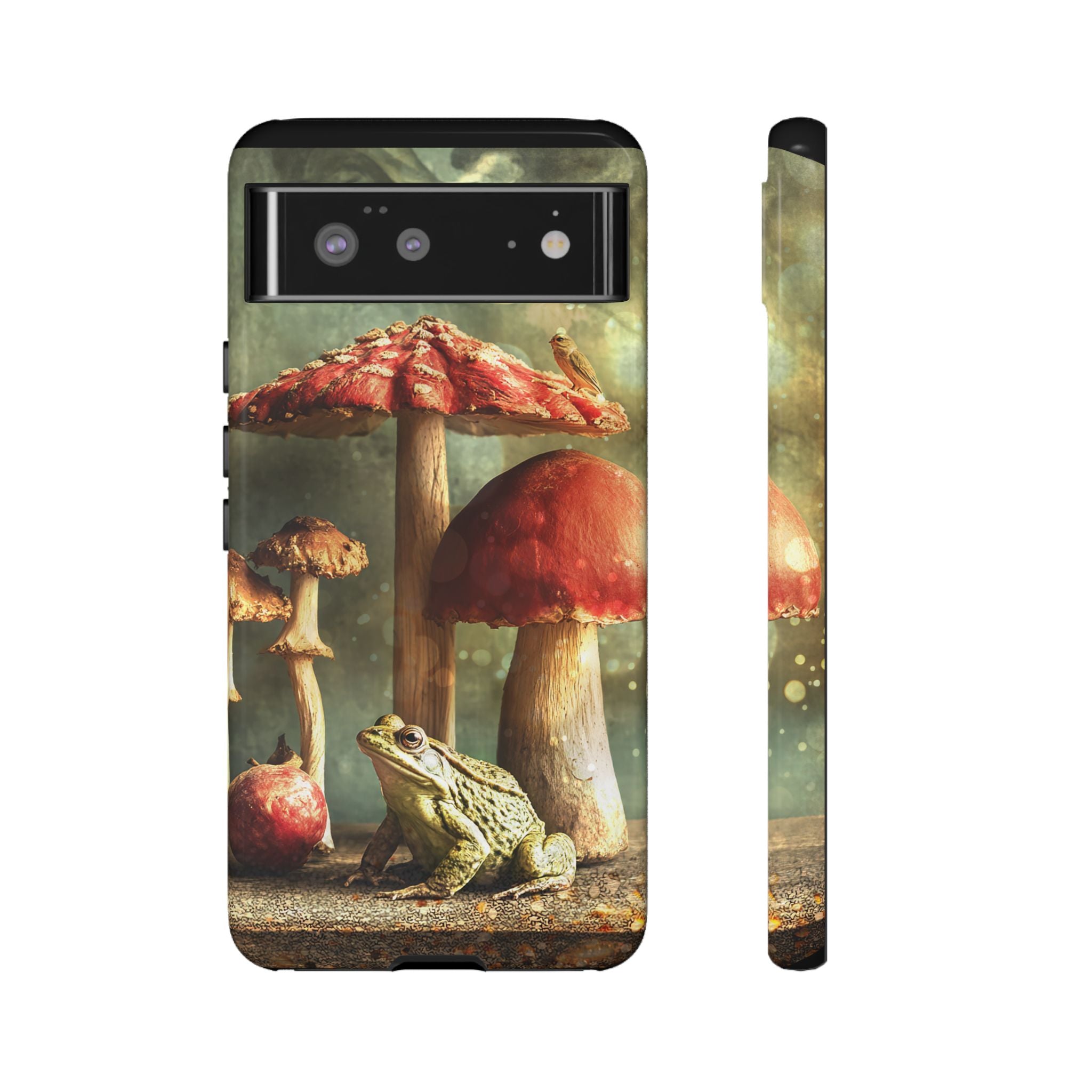 Toad and Stools Case, Crystal Phone case, Toad Stools Case - Tough Case for Toad Lovers, Gift for Her, Mushroom Decor, Toad Vibes