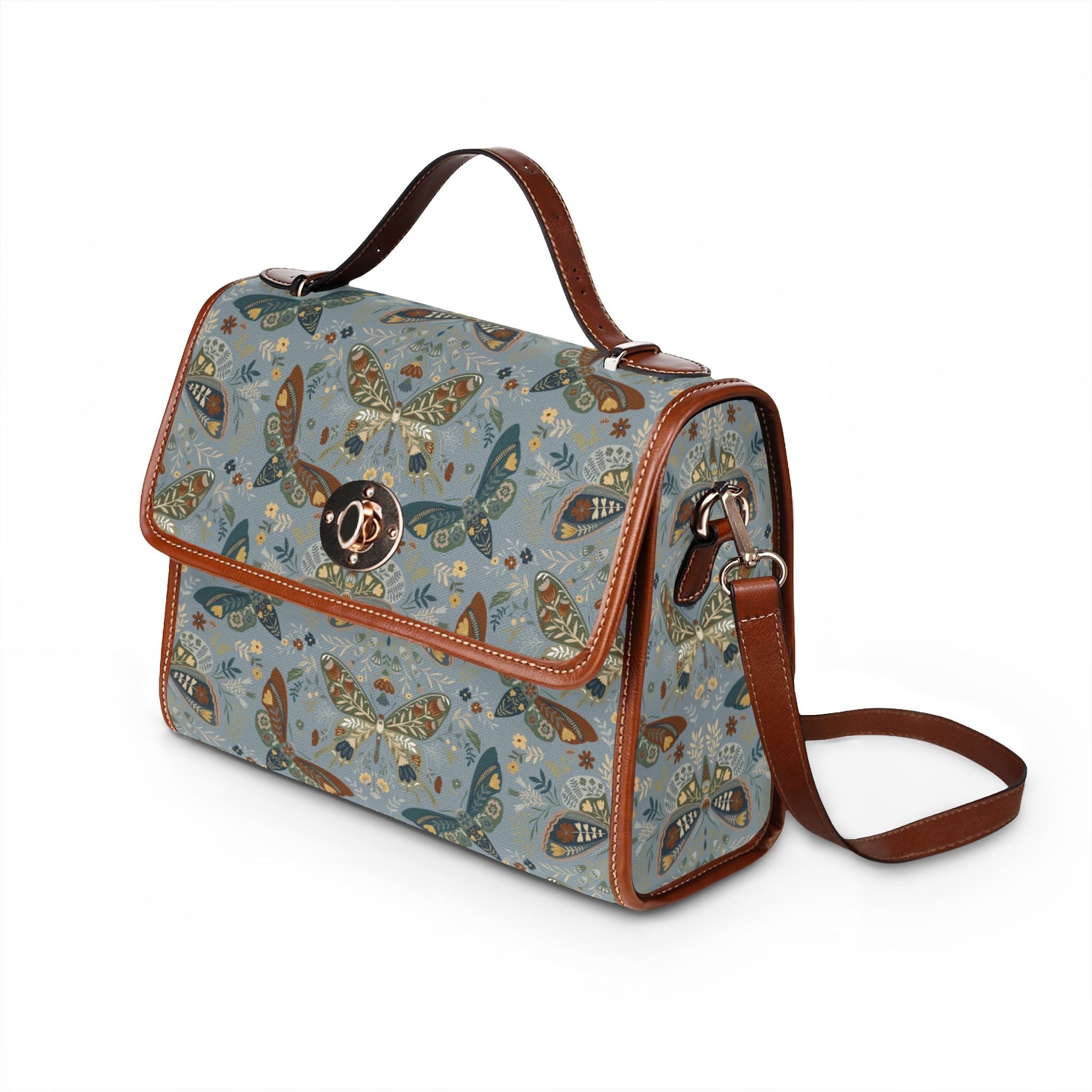Moth Botanica | Midnight Sky Garden Purse Printify