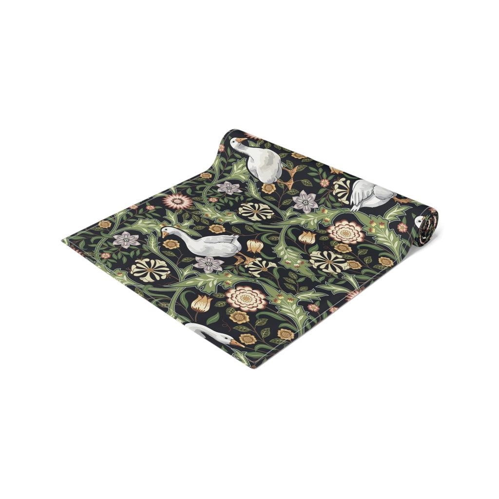 Thistle & Wing | Indigo Bloom Table Runner Printify