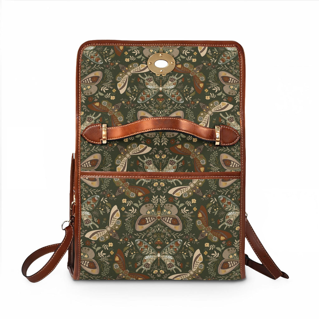 Moth Botanica | Verdant Meadow Purse Printify