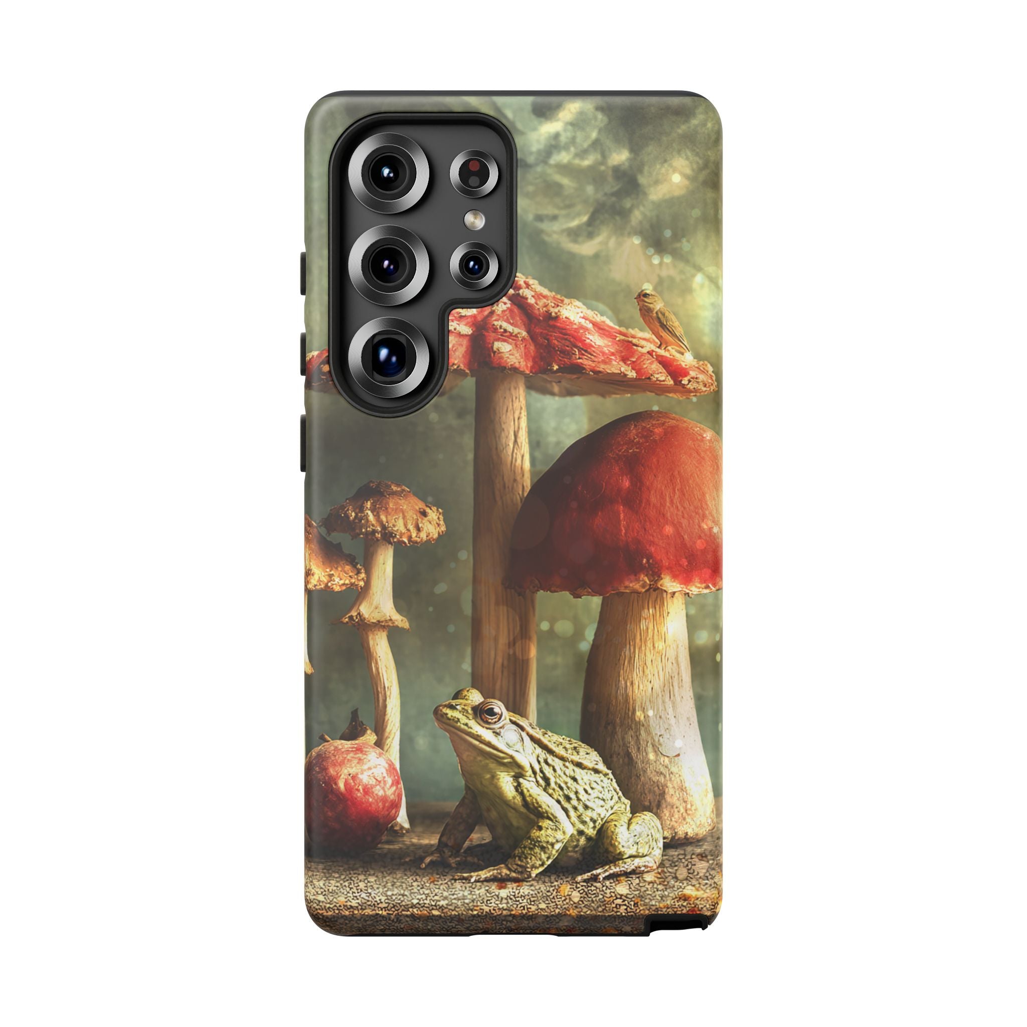 Toad and Stools Case, Crystal Phone case, Toad Stools Case - Tough Case for Toad Lovers, Gift for Her, Mushroom Decor, Toad Vibes