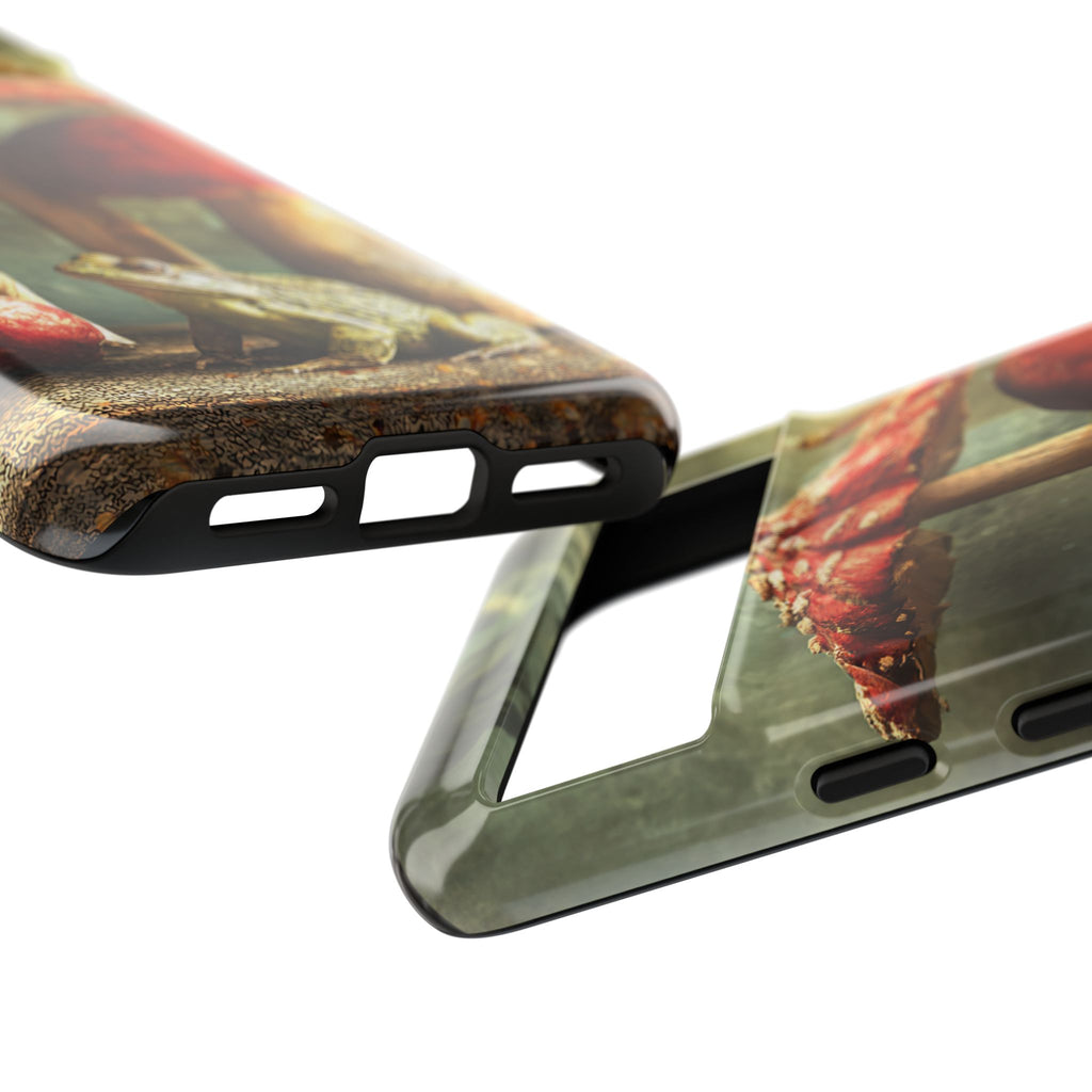 Toad and Stools Case, Crystal Phone case, Toad Stools Case - Tough Case for Toad Lovers, Gift for Her, Mushroom Decor, Toad Vibes