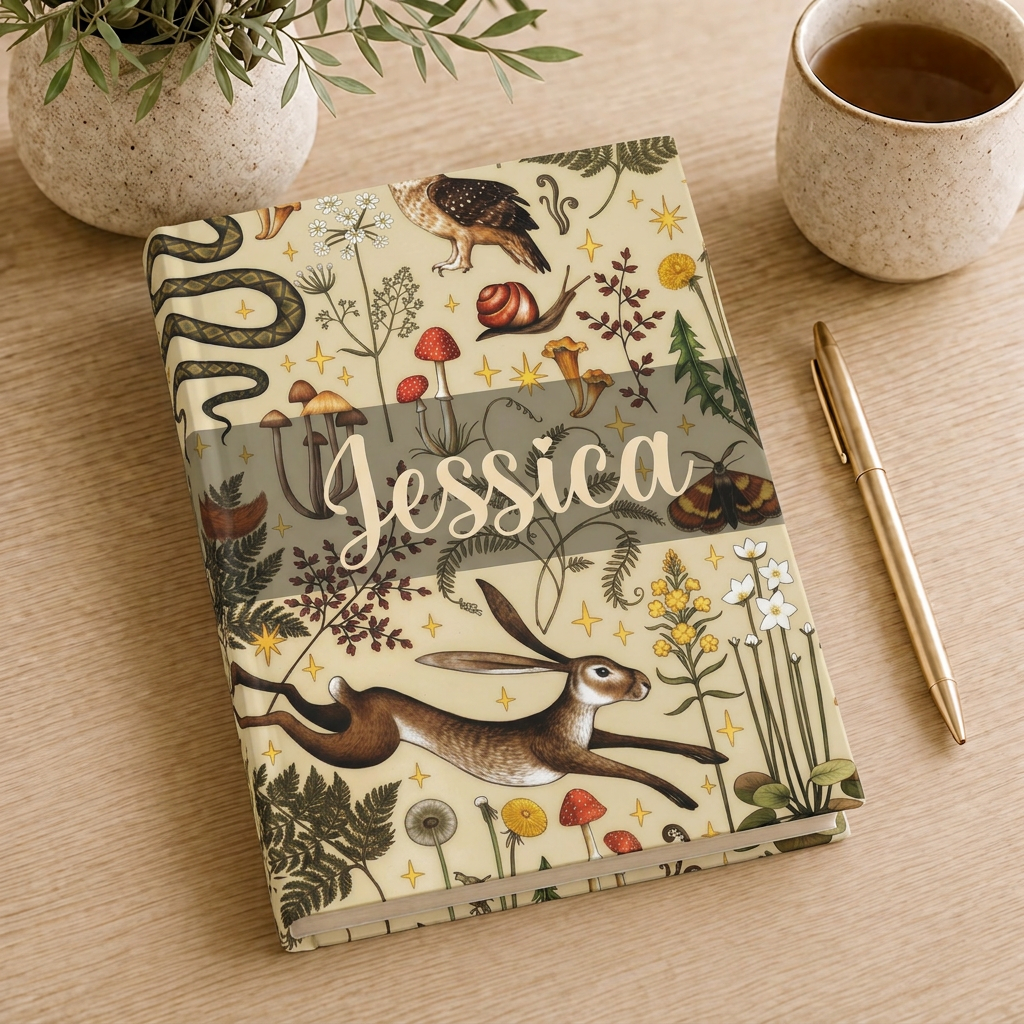 Woodland Meadow Light Name Journal