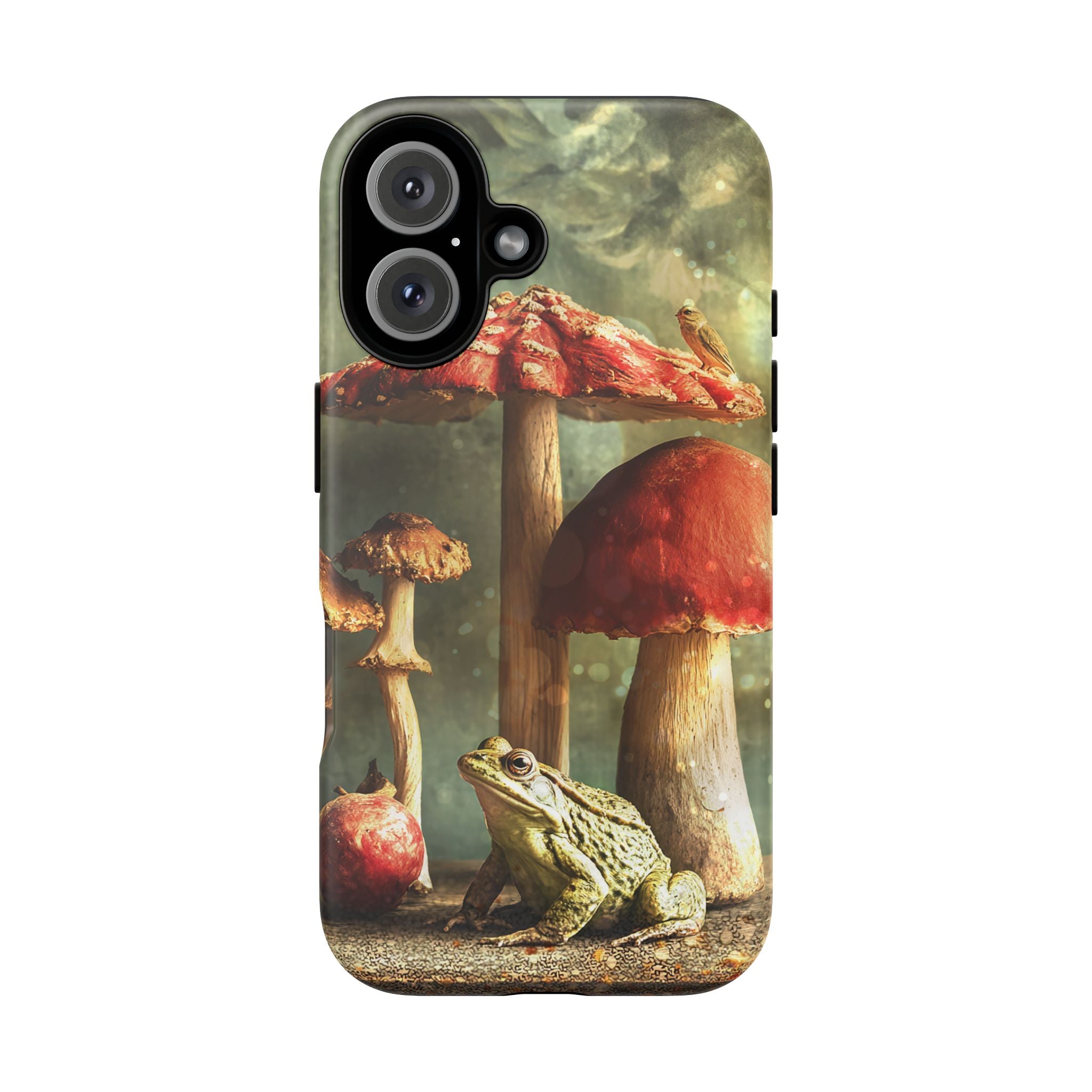Toad and Stools Case, Crystal Phone case, Toad Stools Case - Tough Case for Toad Lovers, Gift for Her, Mushroom Decor, Toad Vibes