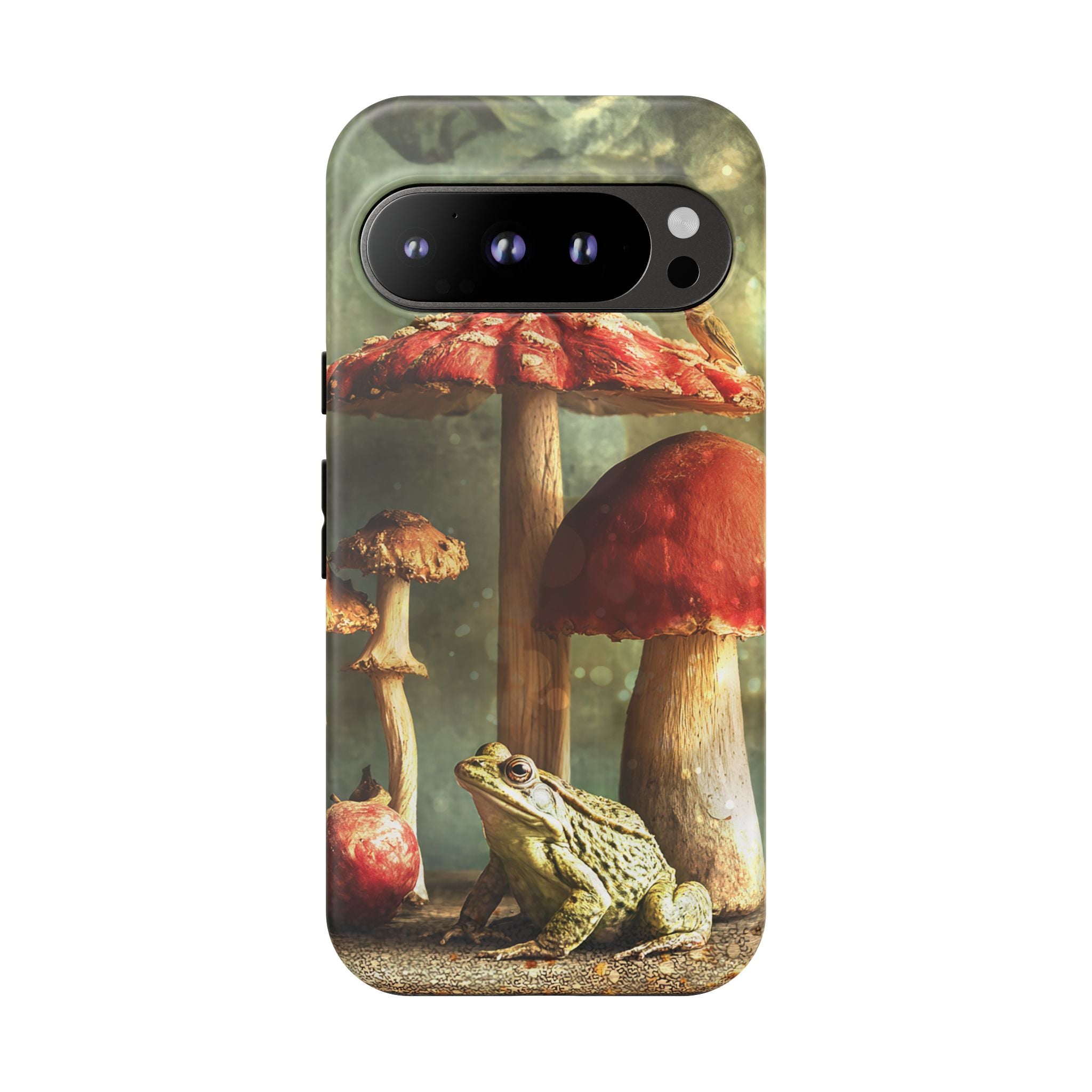 Toad and Stools Case, Crystal Phone case, Toad Stools Case - Tough Case for Toad Lovers, Gift for Her, Mushroom Decor, Toad Vibes
