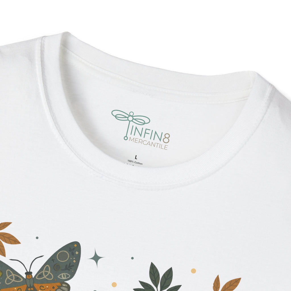 Manifest Today T‑Shirt | Mystical Cotton Graphic Tee, Spiritual Empowerment Top, Boho Crystal Gift for Her