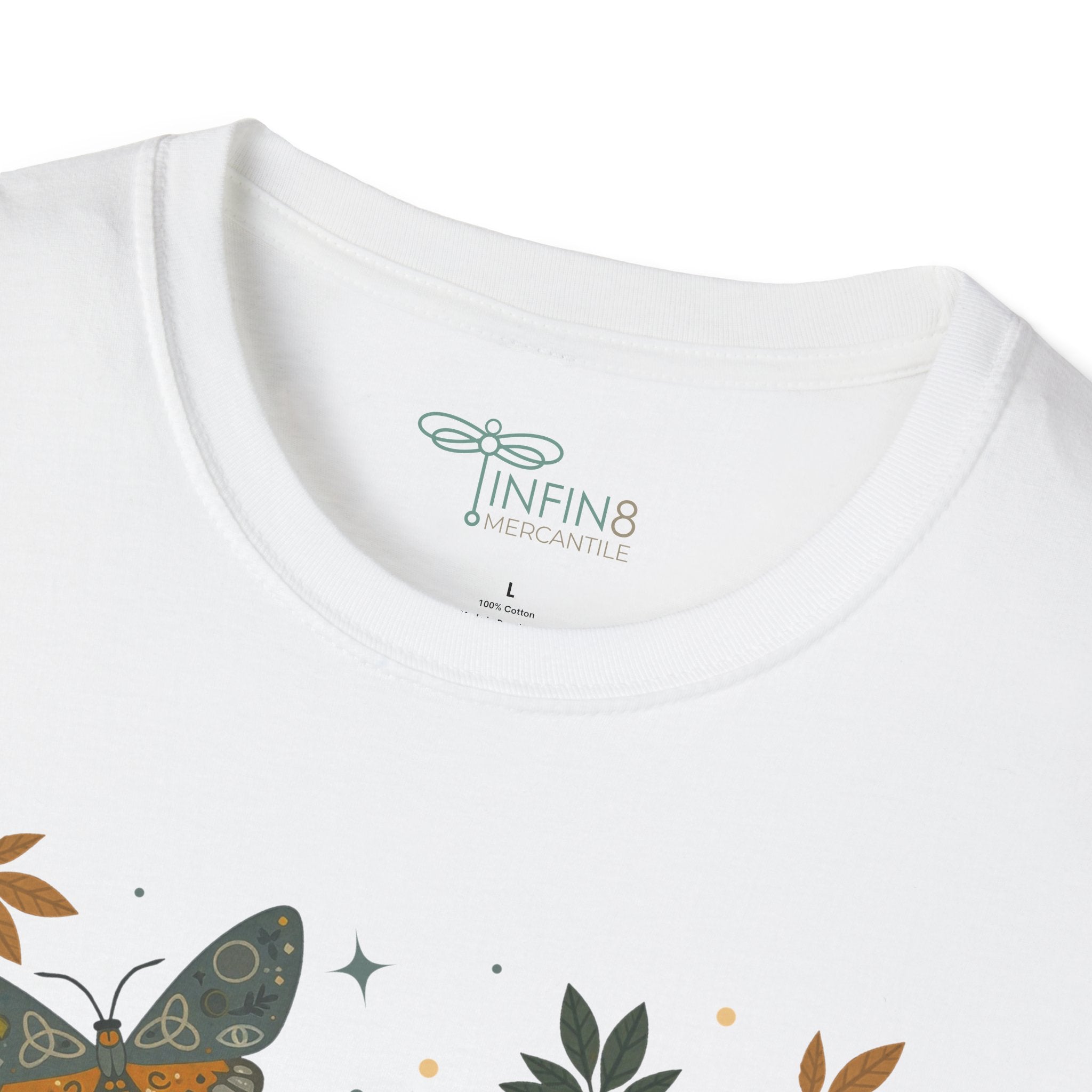 Manifest Today T‑Shirt | Mystical Cotton Graphic Tee, Spiritual Empowerment Top, Boho Crystal Gift for Her