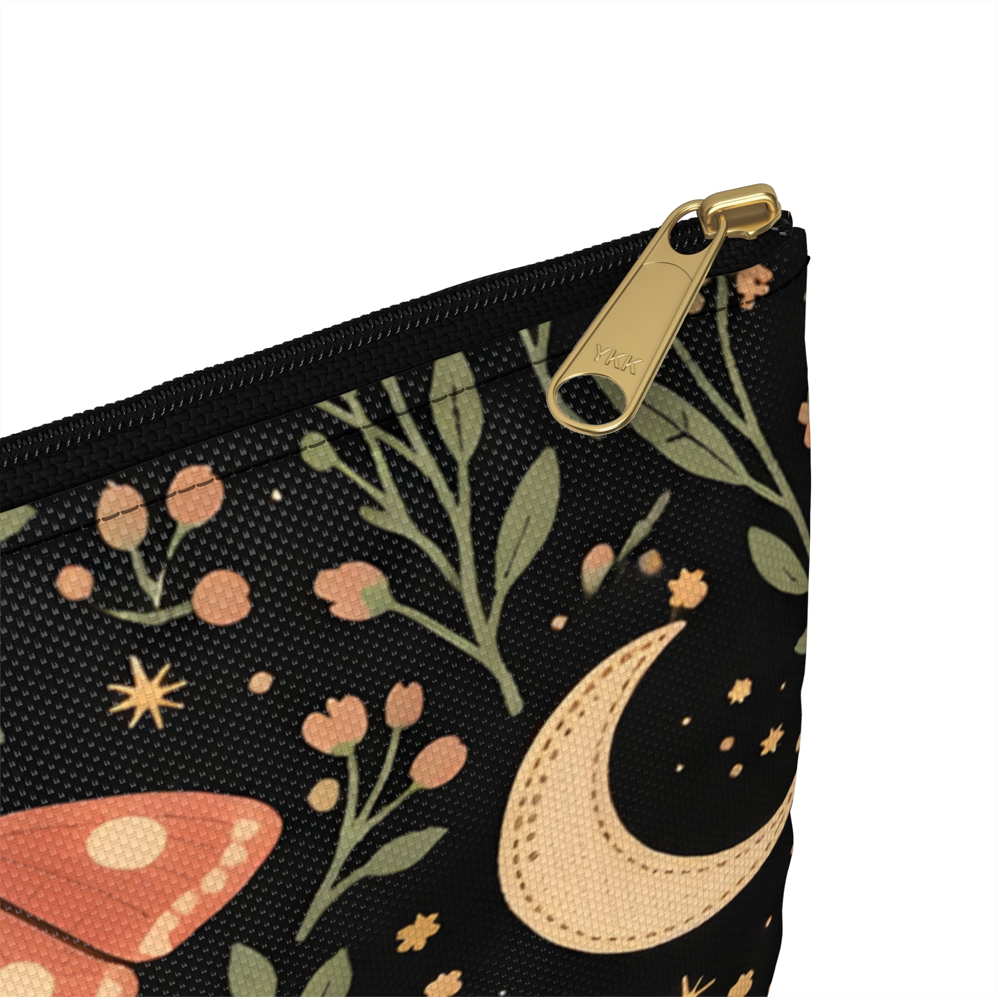 Pretty In Pink Floral Accessory Pouch