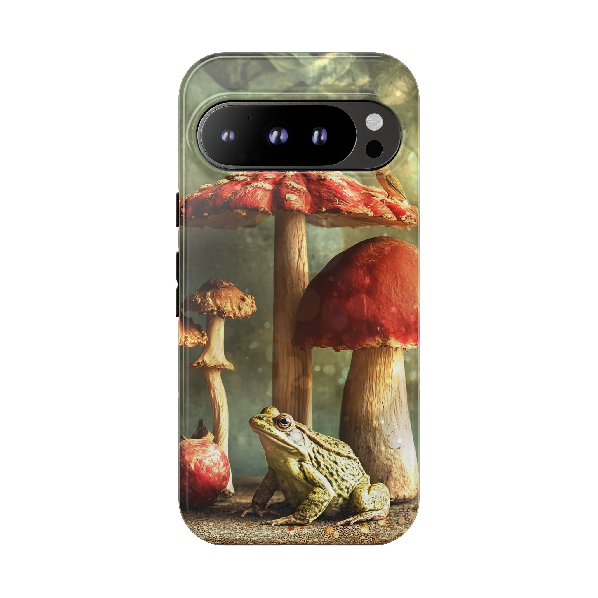 Toad and Stools Case, Crystal Phone case, Toad Stools Case - Tough Case for Toad Lovers, Gift for Her, Mushroom Decor, Toad Vibes