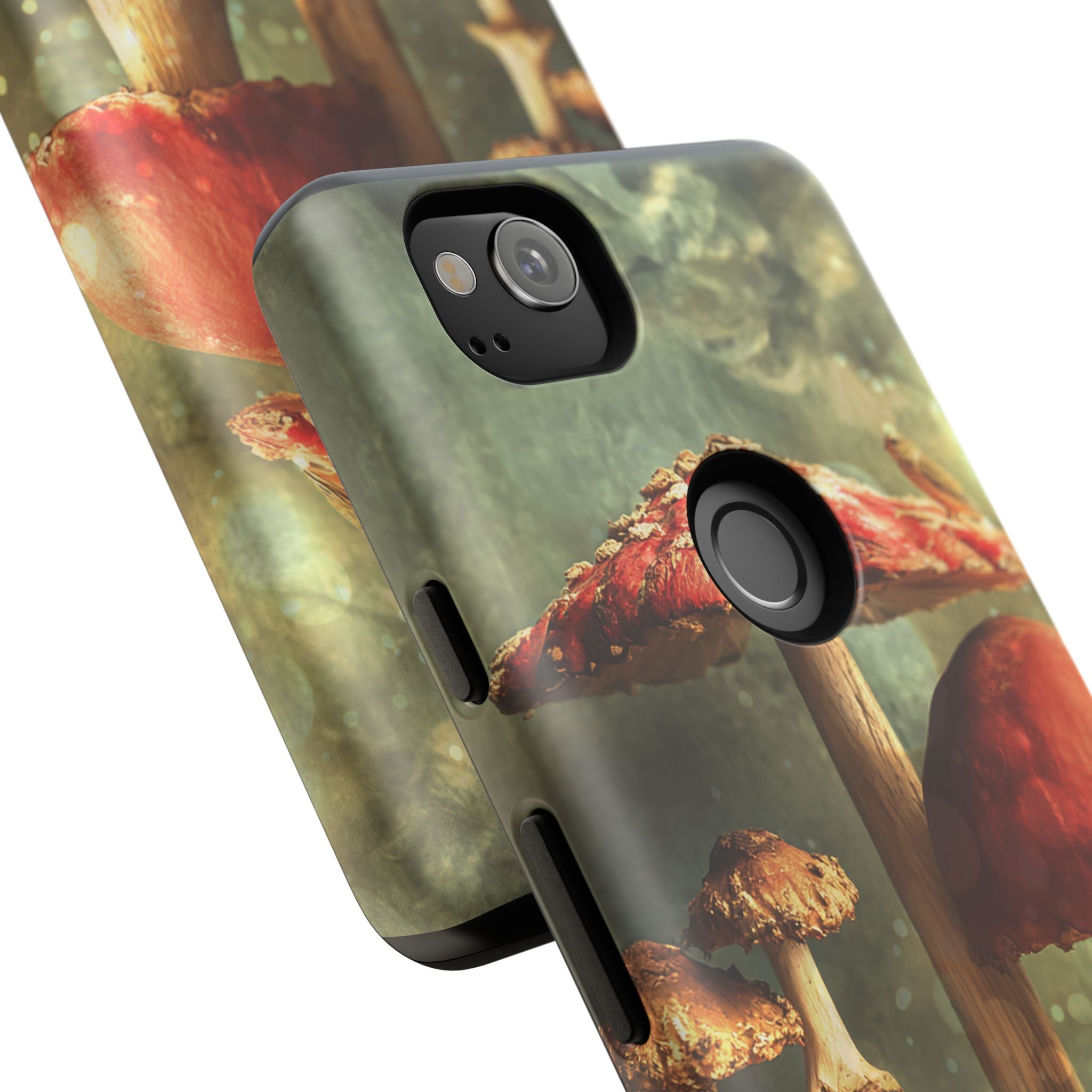 Toad and Stools Case, Crystal Phone case, Toad Stools Case - Tough Case for Toad Lovers, Gift for Her, Mushroom Decor, Toad Vibes