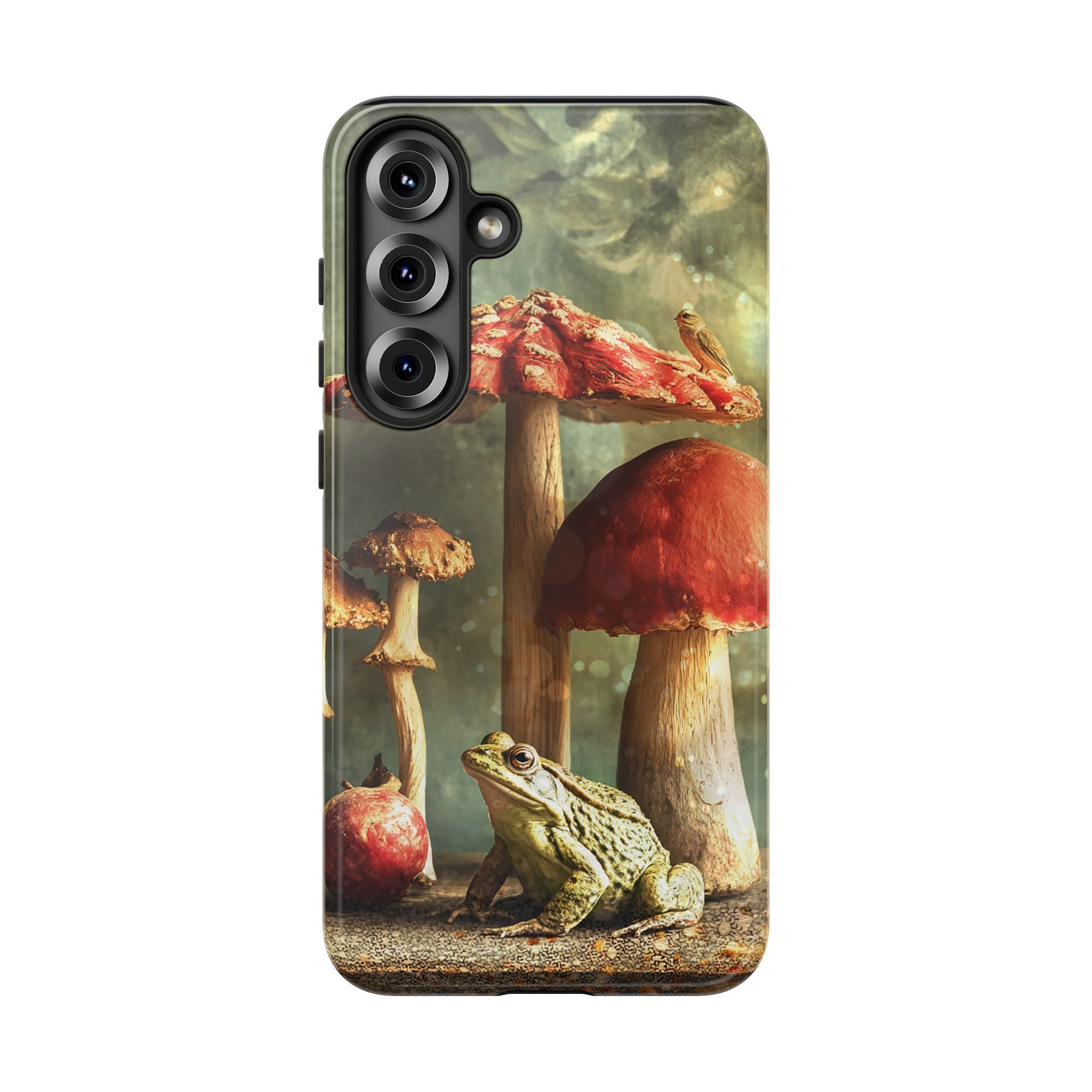 Toad and Stools Case, Crystal Phone case, Toad Stools Case - Tough Case for Toad Lovers, Gift for Her, Mushroom Decor, Toad Vibes