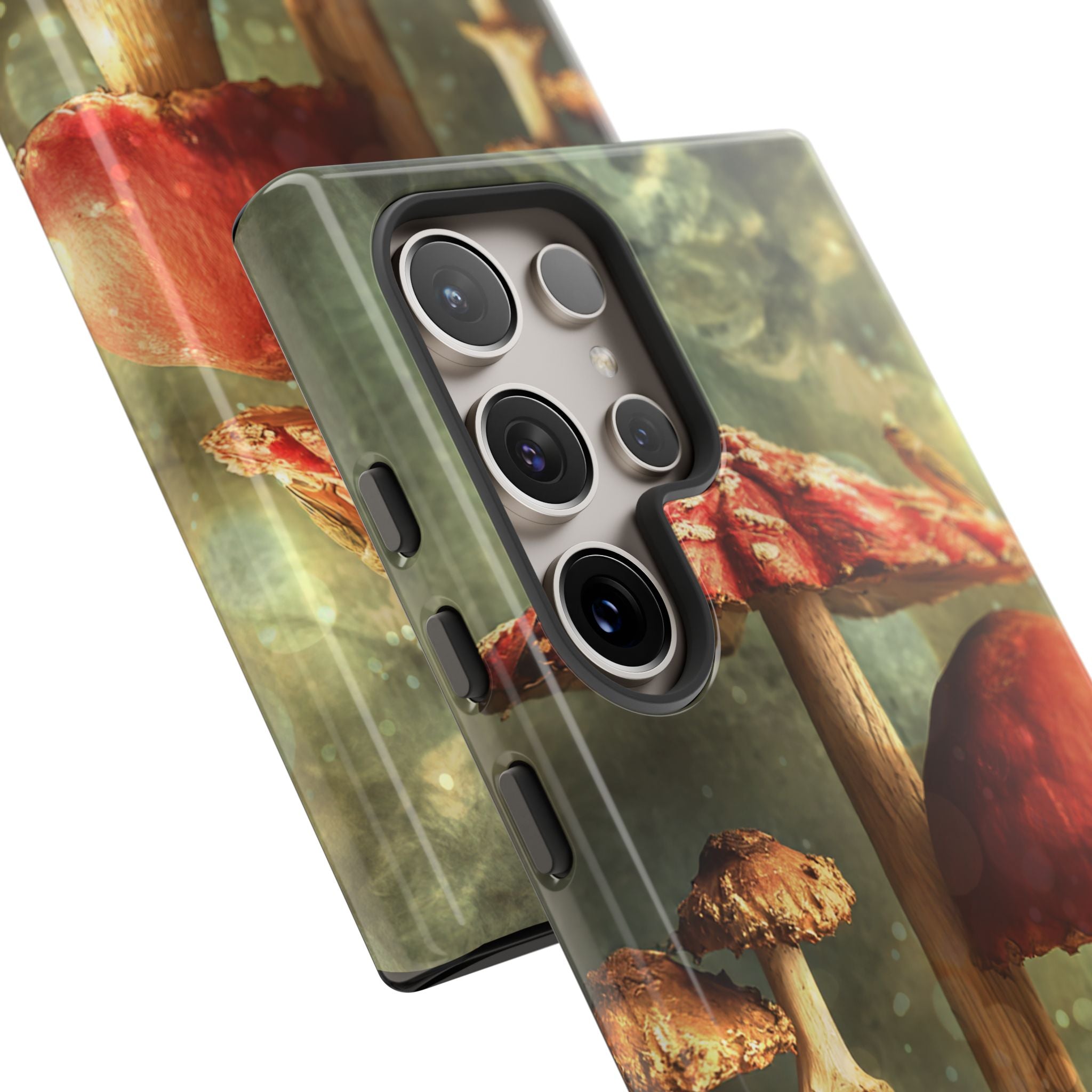 Toad and Stools Case, Crystal Phone case, Toad Stools Case - Tough Case for Toad Lovers, Gift for Her, Mushroom Decor, Toad Vibes