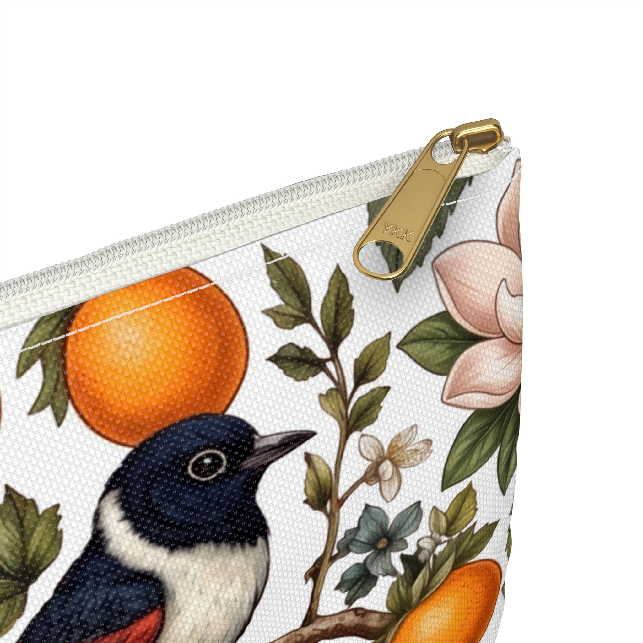 Garden Songbird | Citrus Bloom Accessory Pouch Printify