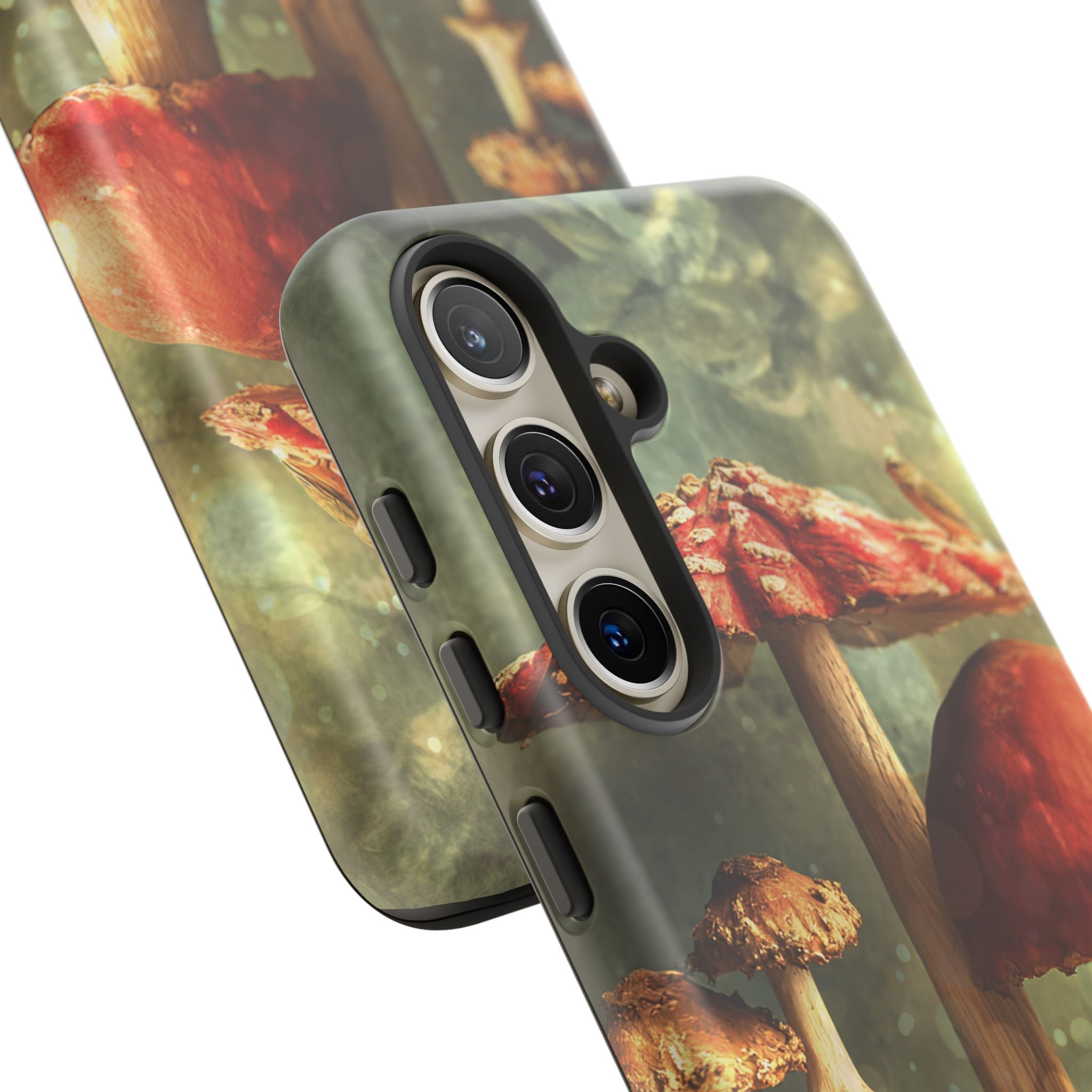 Toad and Stools Case, Crystal Phone case, Toad Stools Case - Tough Case for Toad Lovers, Gift for Her, Mushroom Decor, Toad Vibes